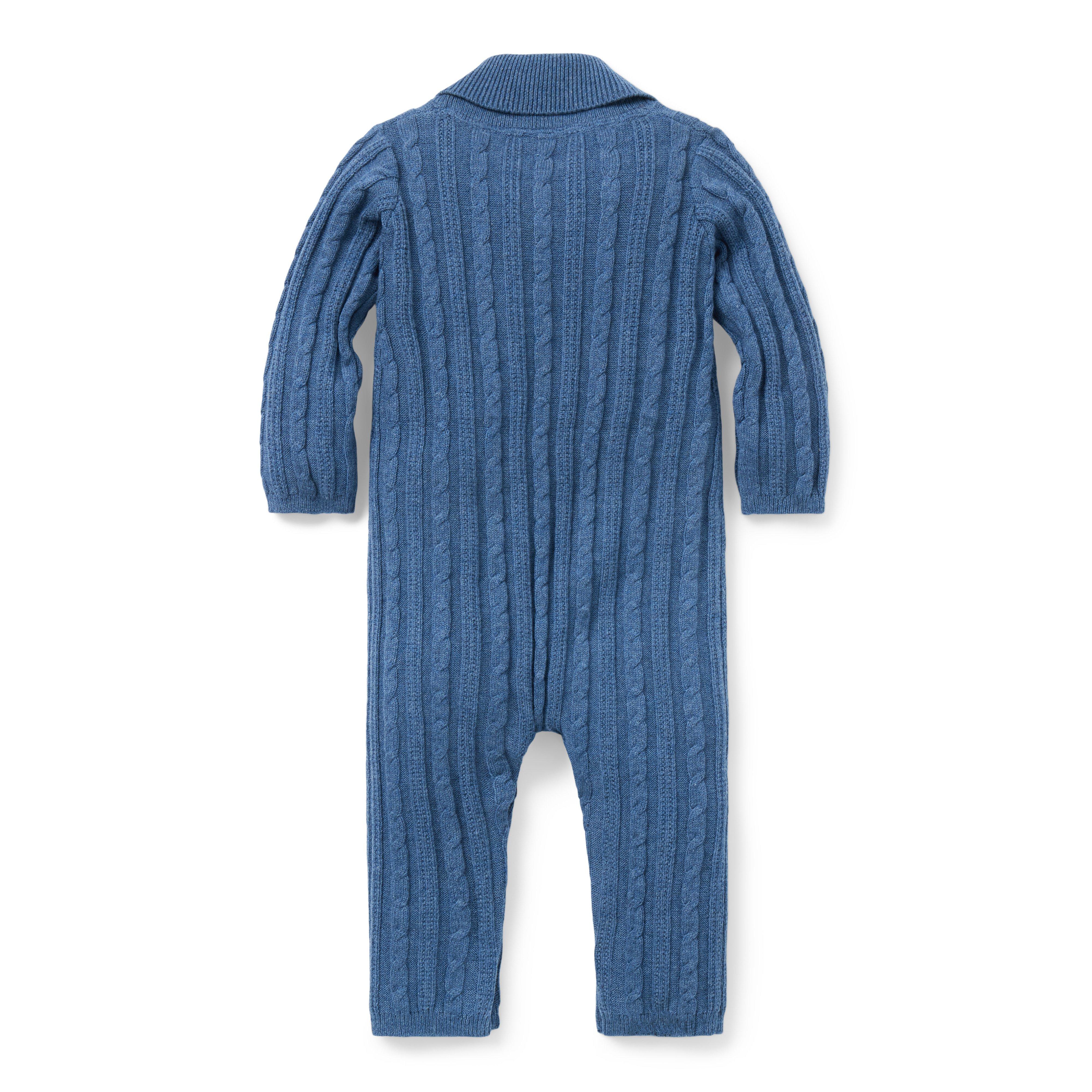 Baby Cable Knit One-Piece image number 2
