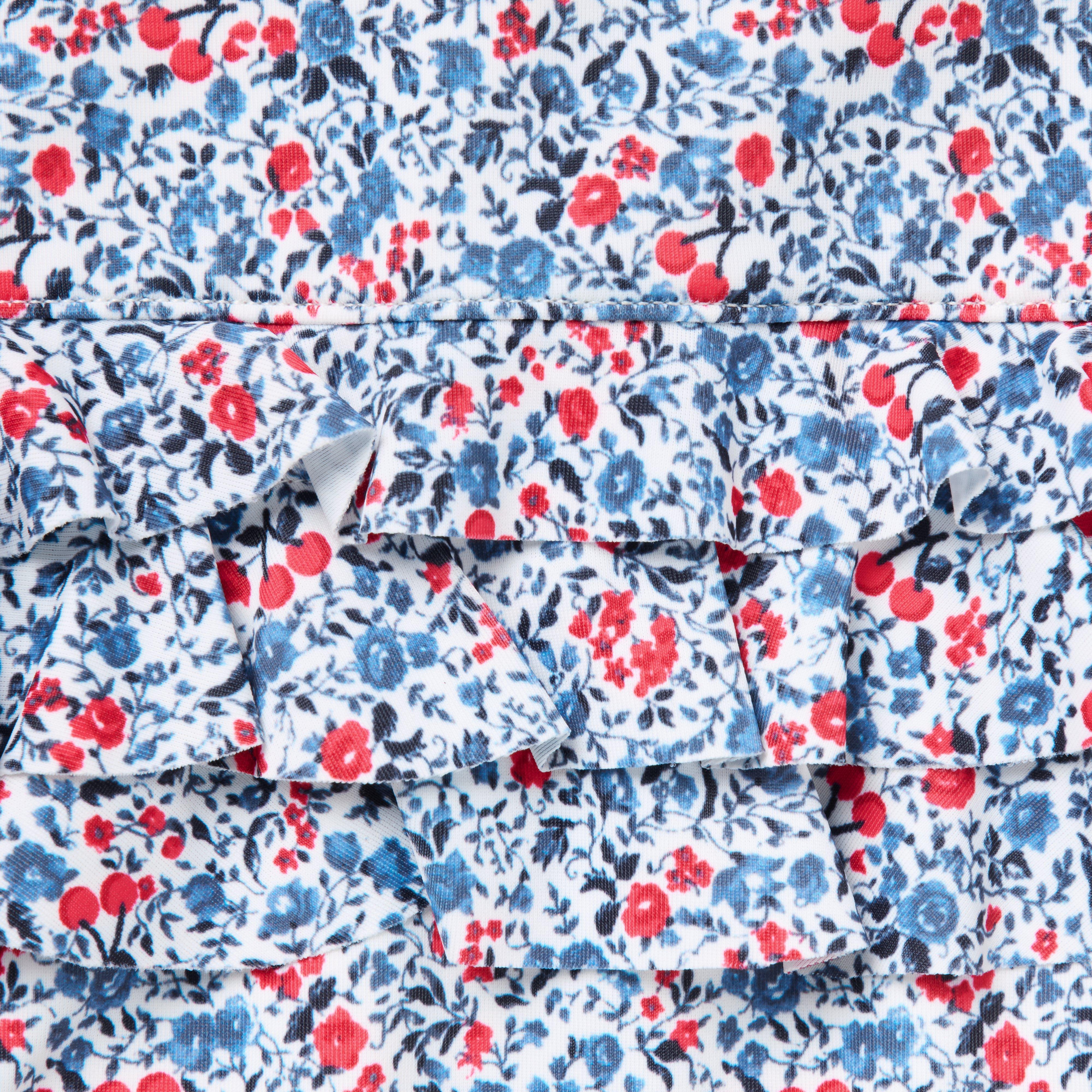 Baby Recycled Ditsy Floral Rash Guard Swimsuit image number 1