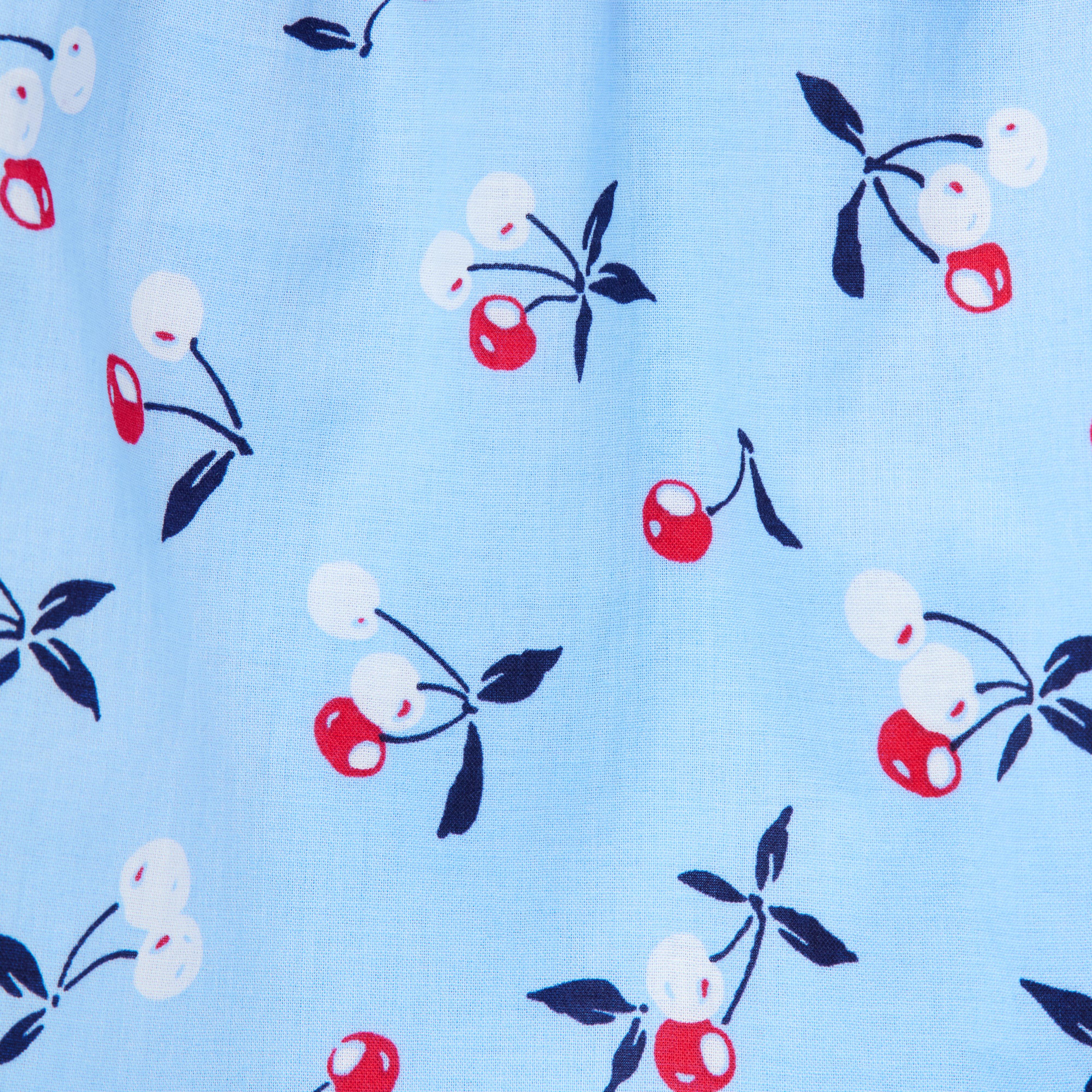 Baby Cherry Bow Romper image number 1