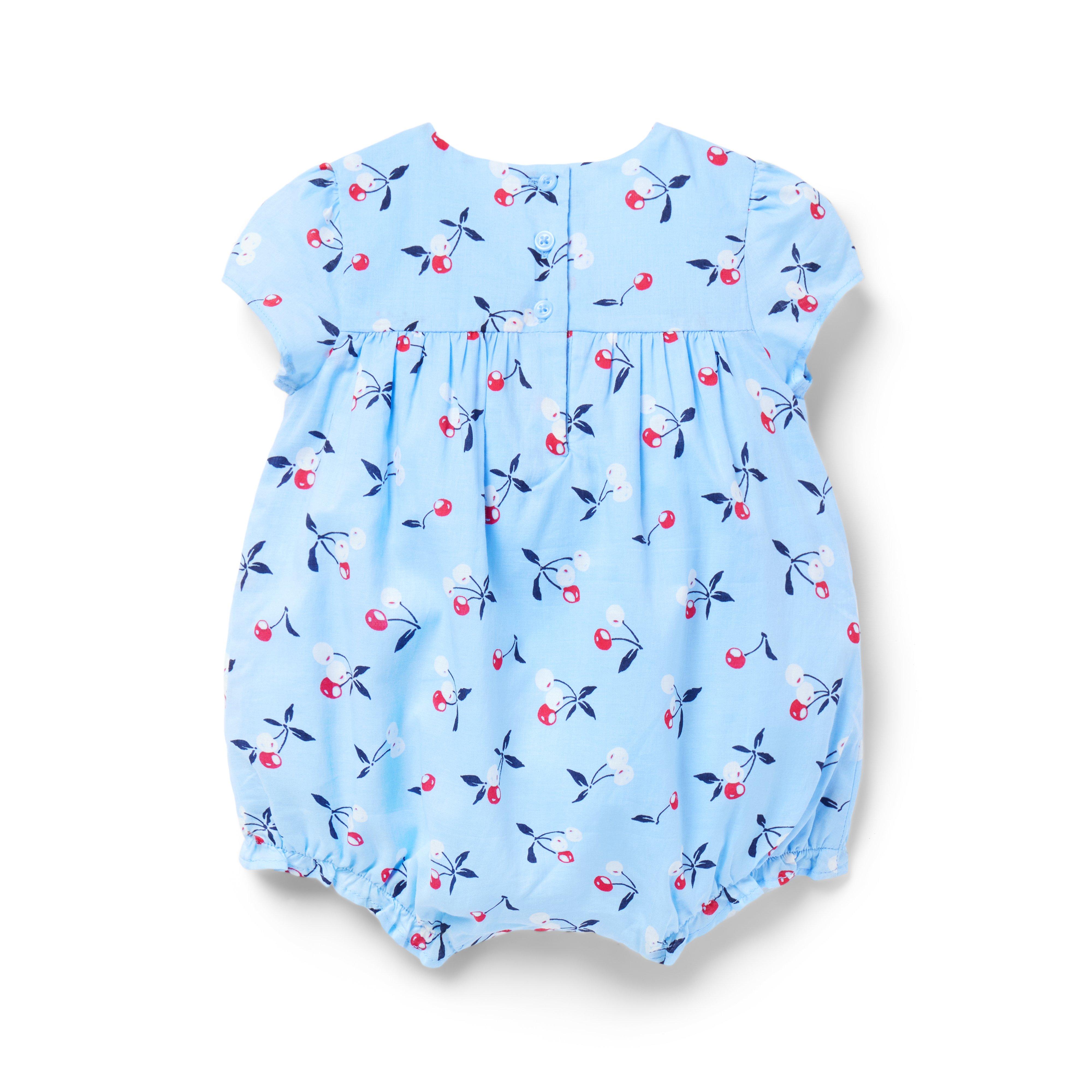 Baby Cherry Bow Romper image number 2