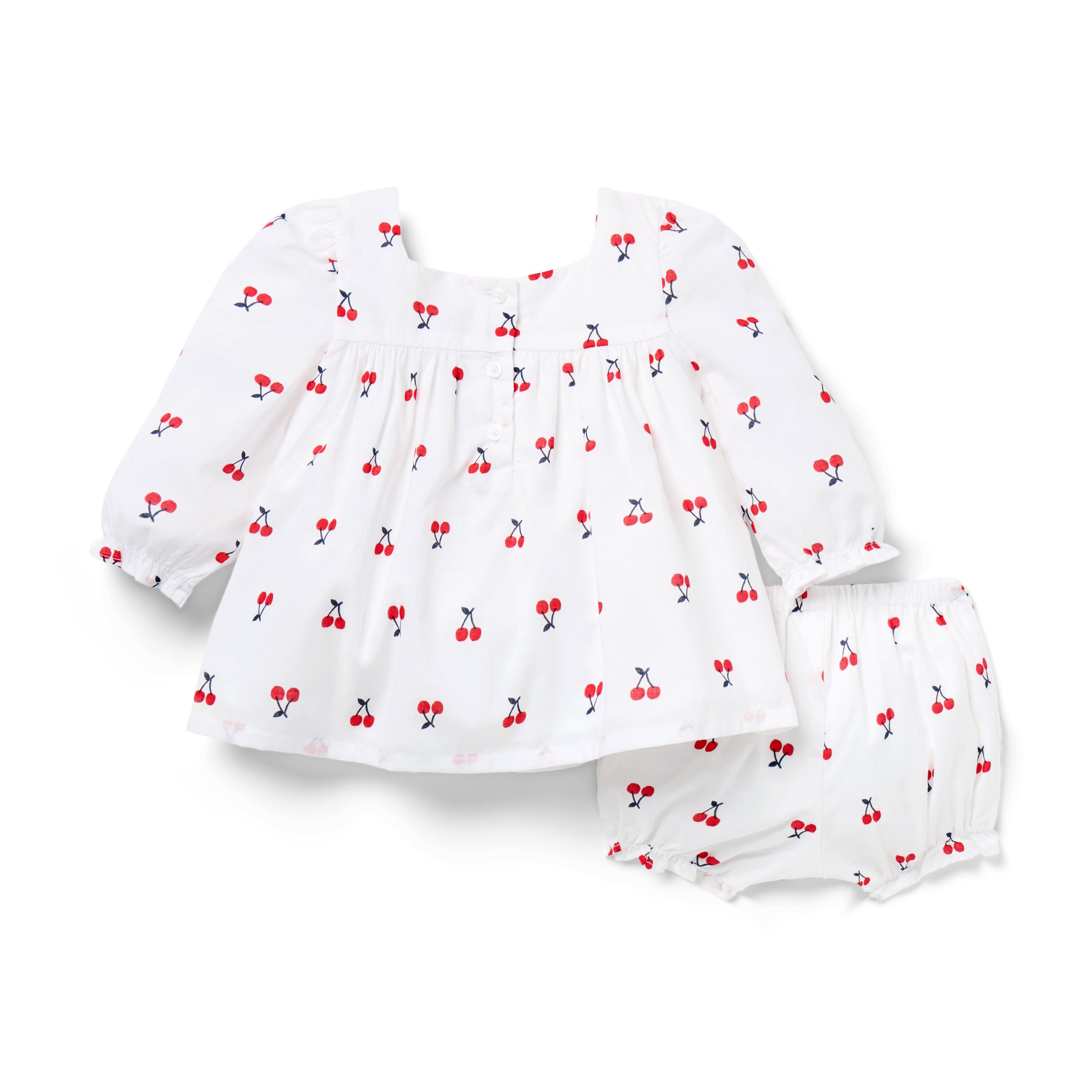 The Cherry Matching Baby Set image number 1