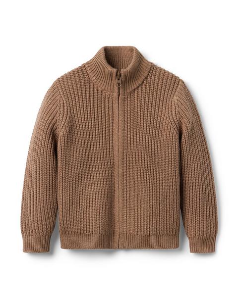 The Ribbed Sweater Jacket