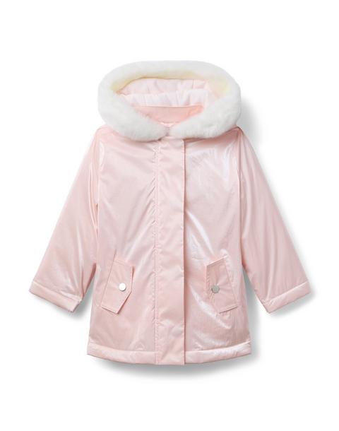 The Shimmer Hooded Coat