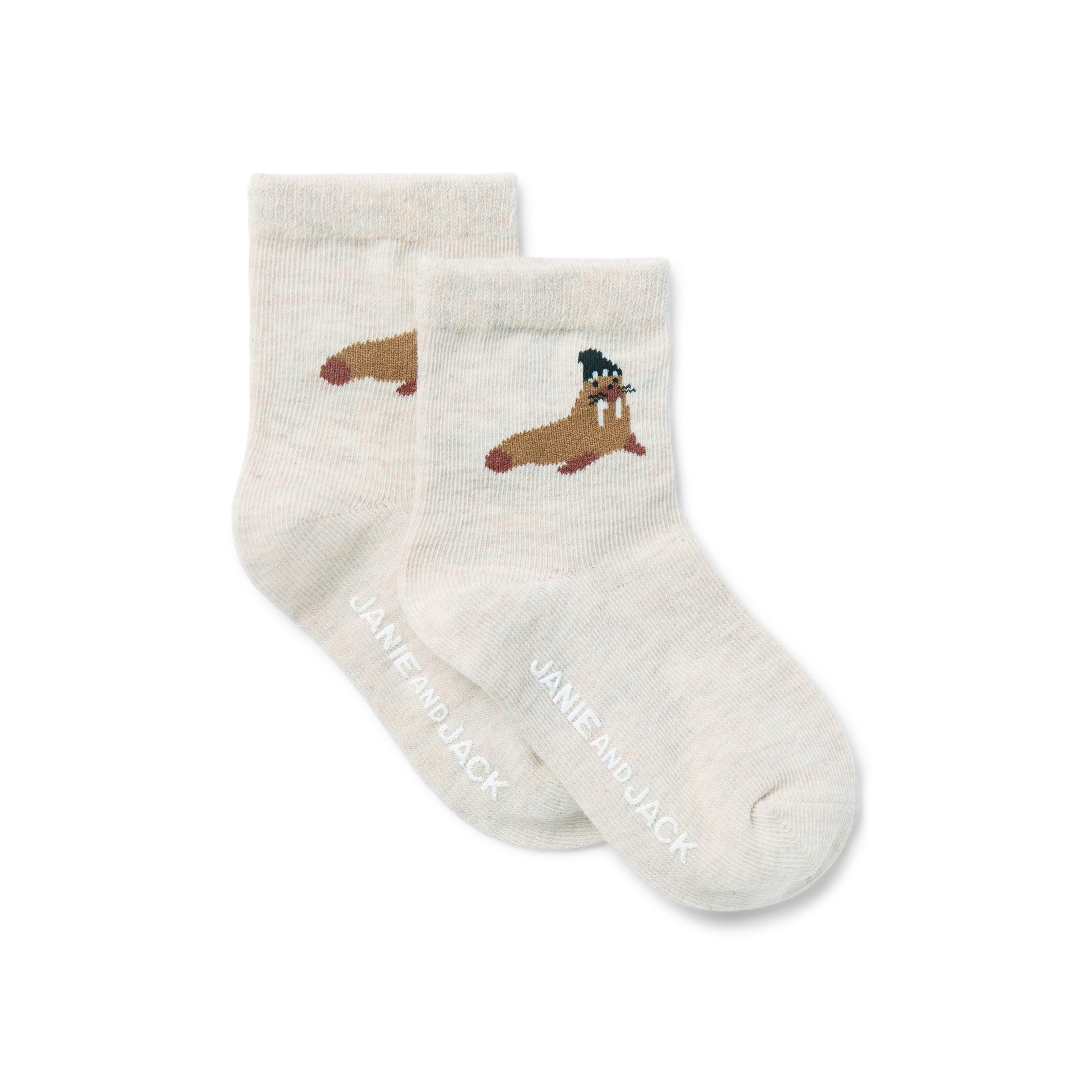Baby Walrus Sock
