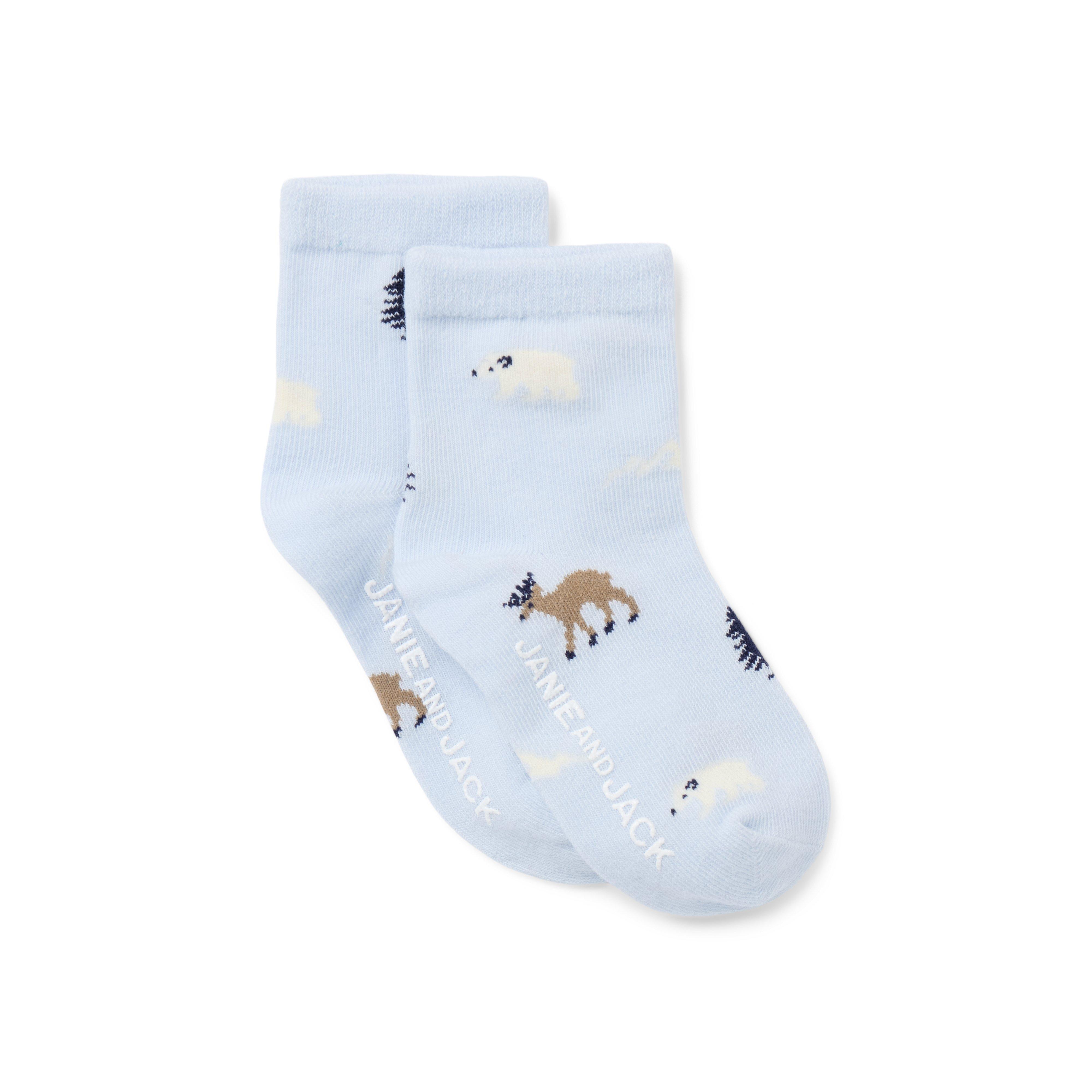 Baby Woodland Friends Sock