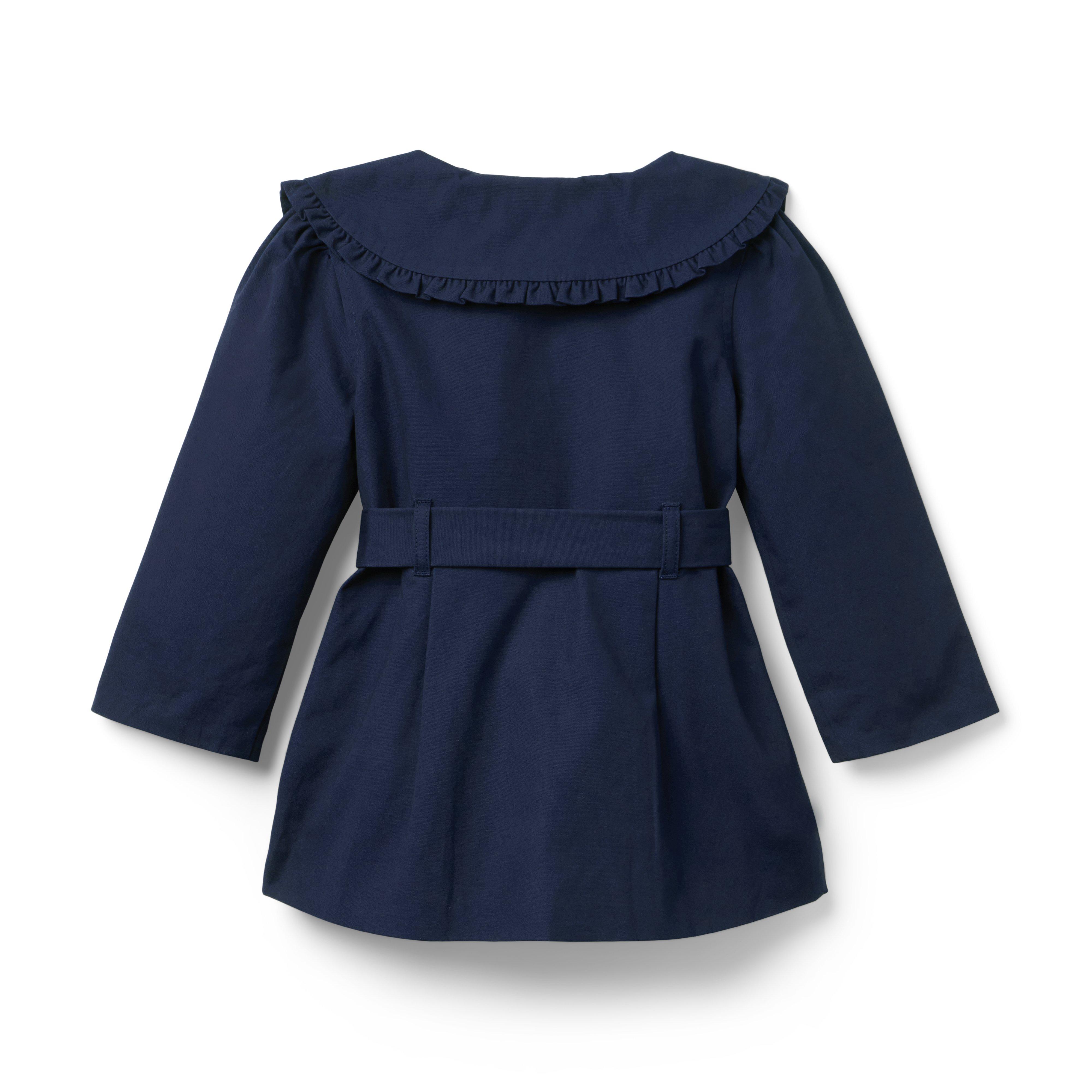 The Ruffle Collar Trench Coat image number 2