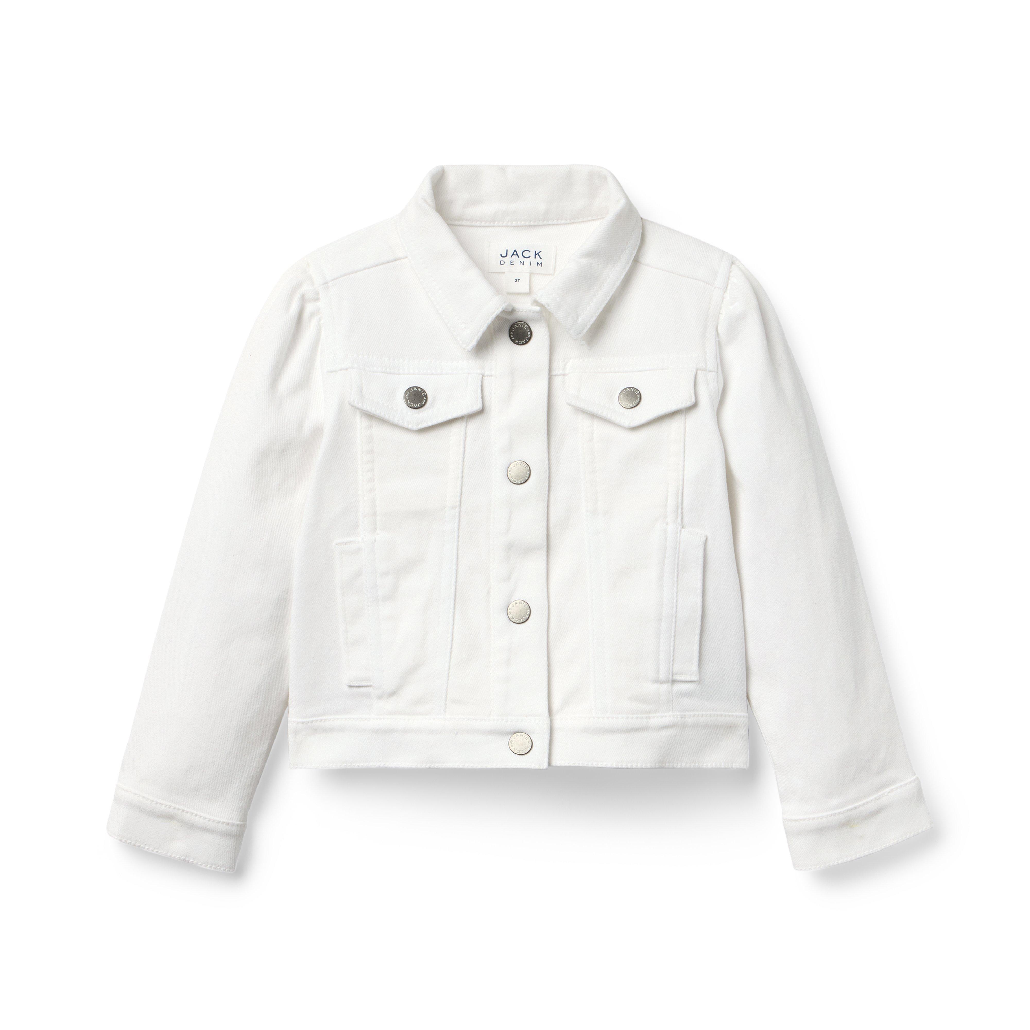 Denim Puff Sleeve Jacket image number 1