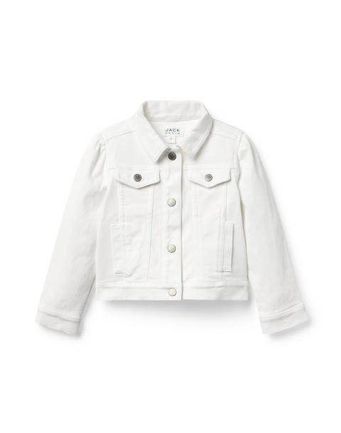 Denim Puff Sleeve Jacket