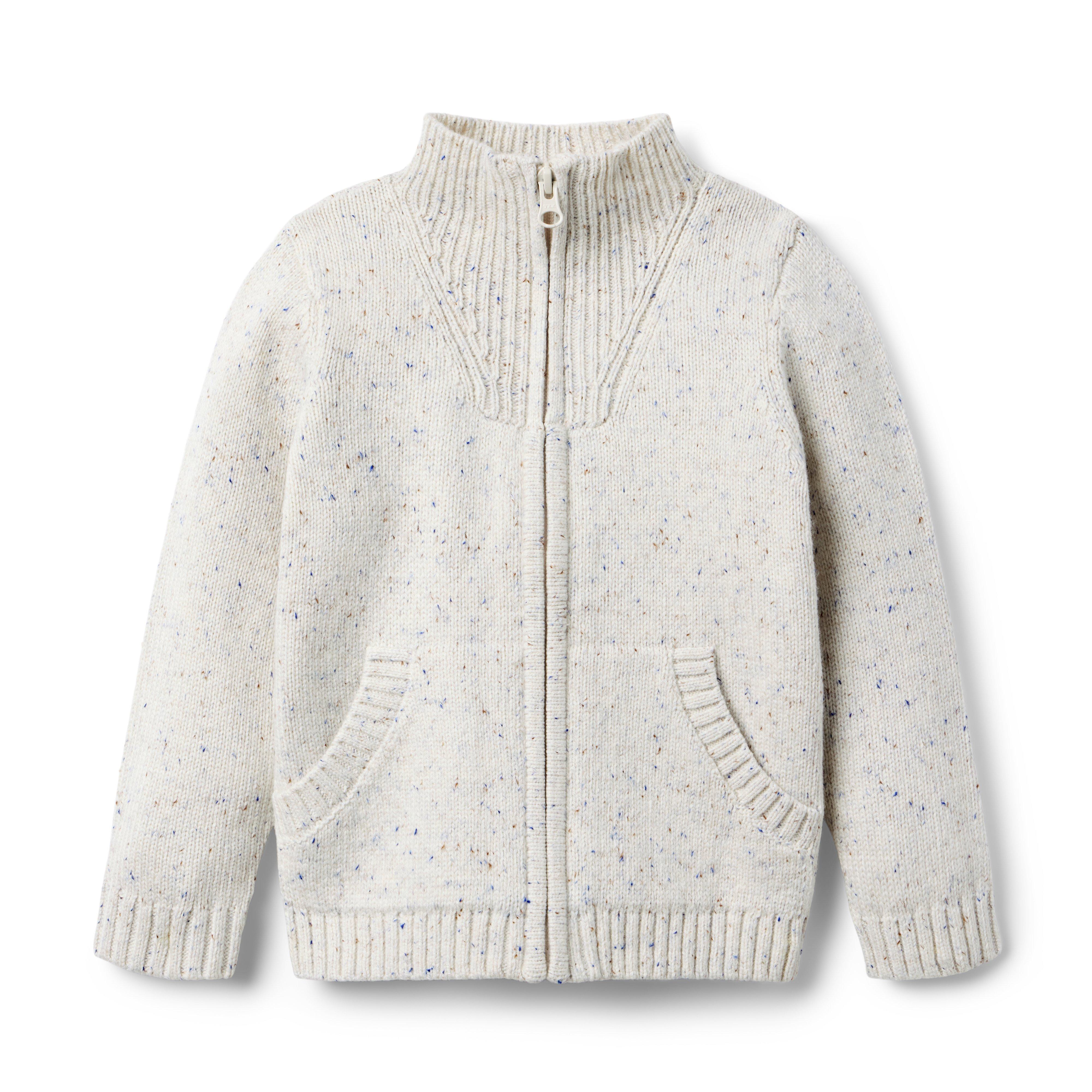The Ribbed Sweater Jacket