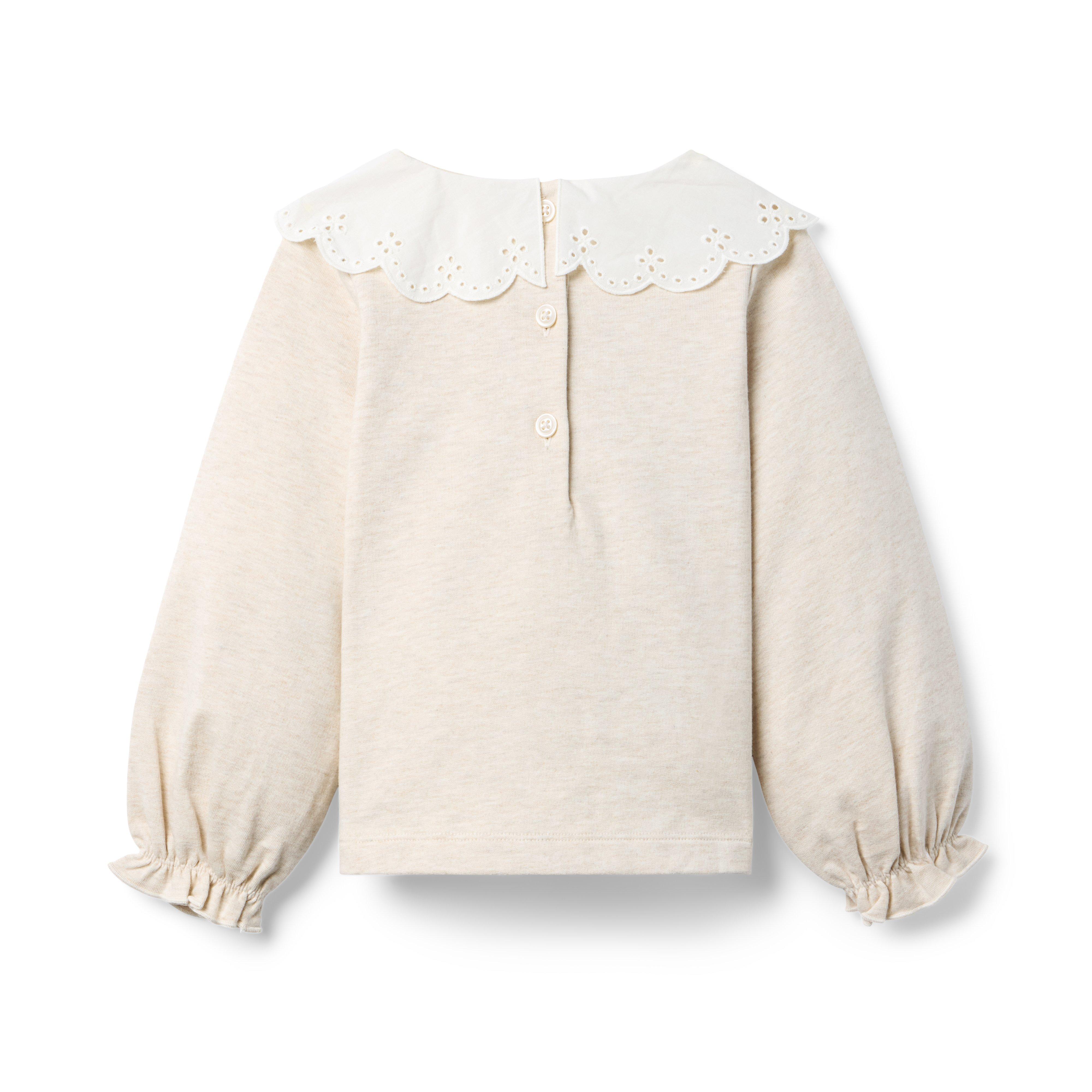 Eyelet Collar Sweatshirt image number 1