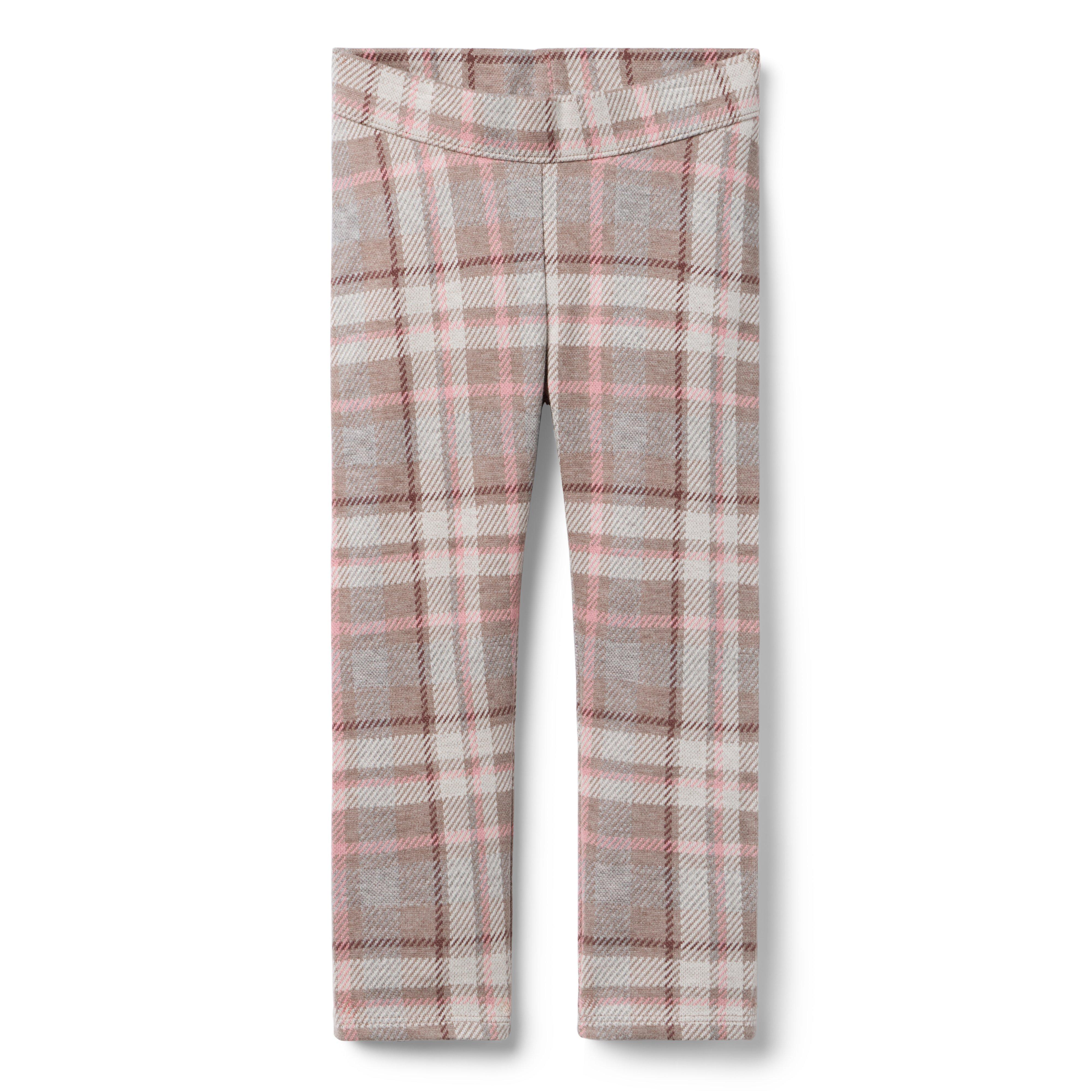 Plaid Jacquard Pant