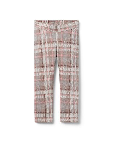 Plaid Jacquard Pant