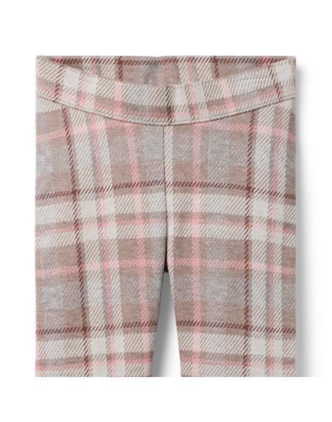 Plaid Jacquard Pant