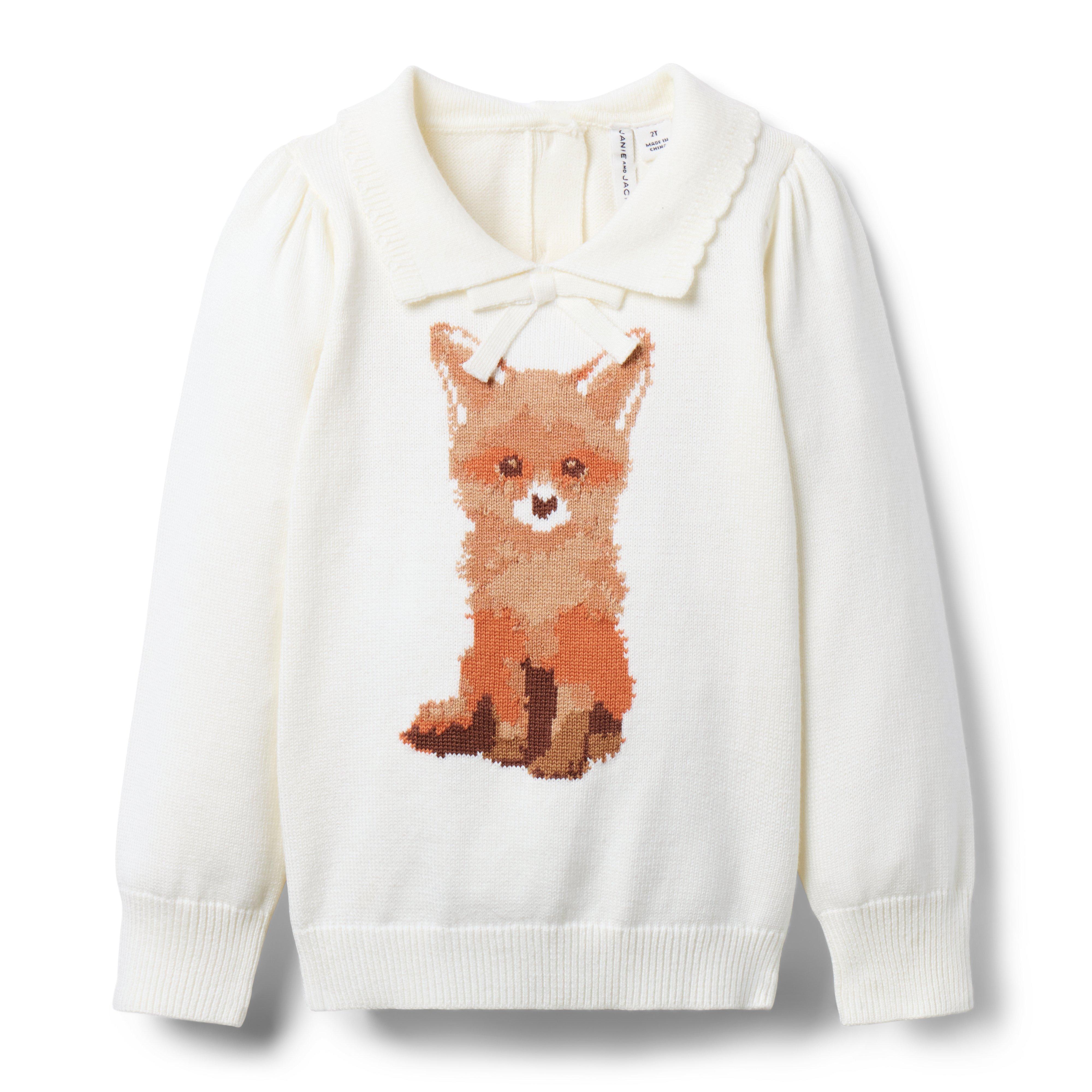 Fox Collared Sweater