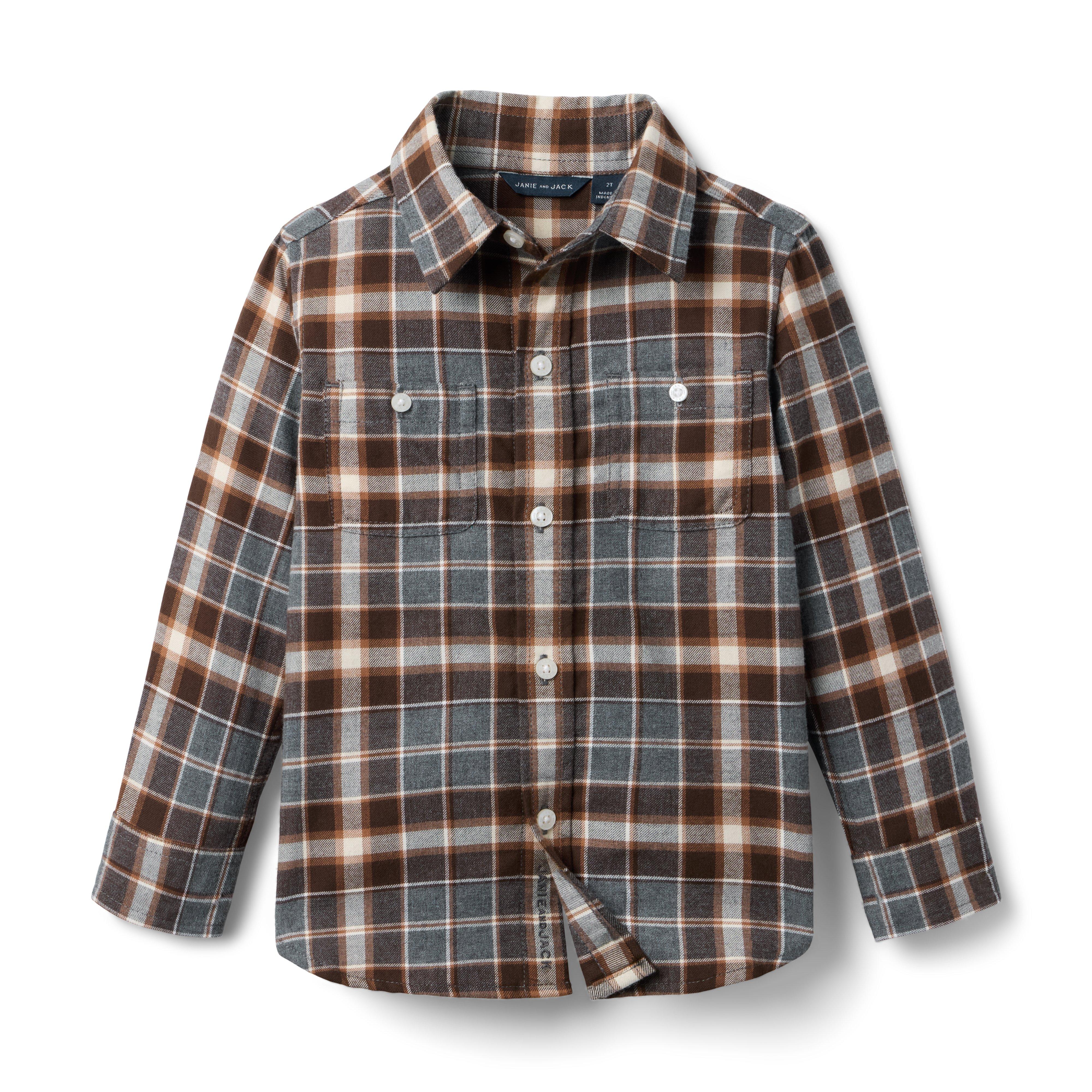 Plaid Flannel Shirt