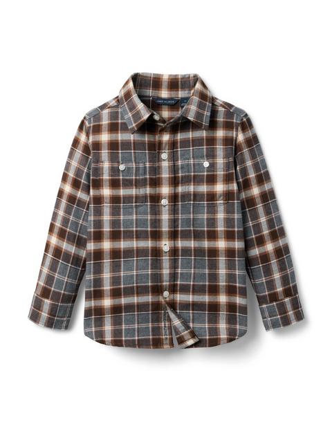 Plaid Flannel Shirt