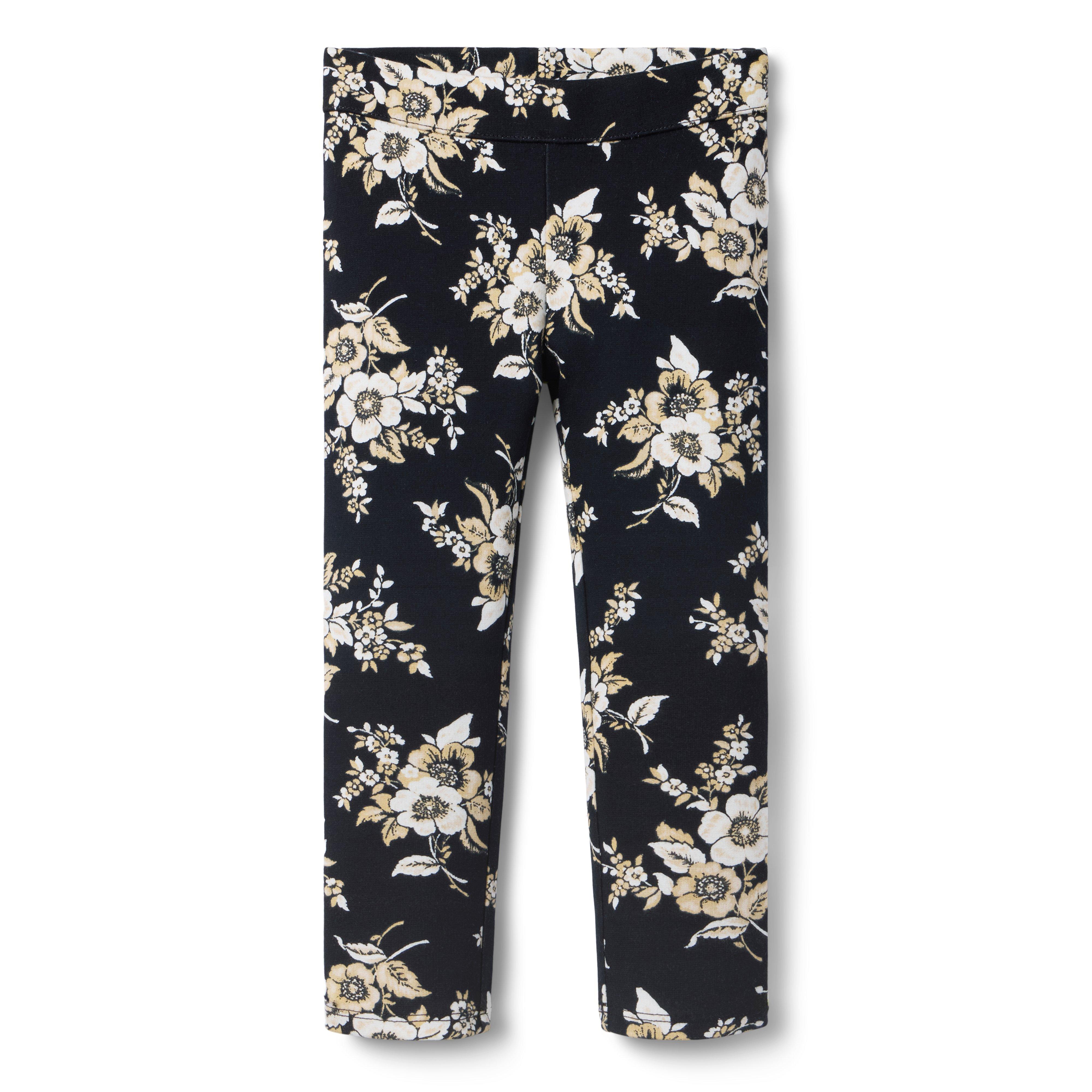 Floral Ponte Pant