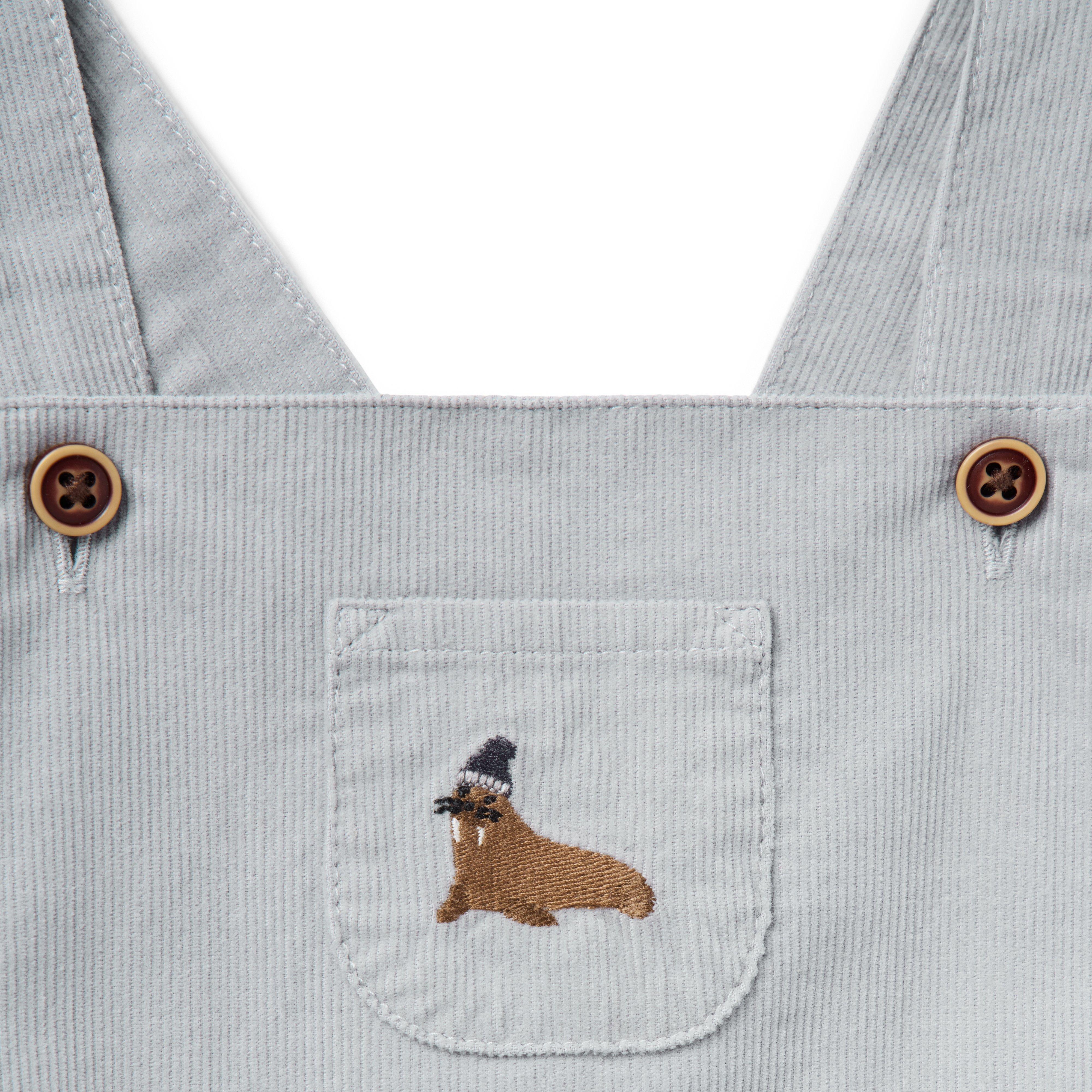 Baby Walrus Corduroy Overall image number 1