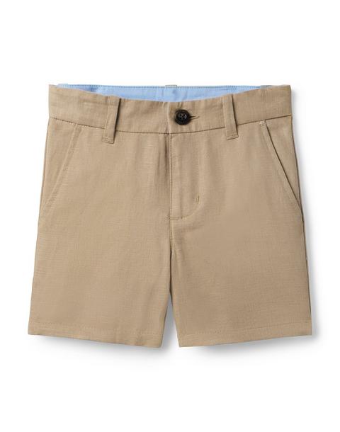 Linen-Cotton Short