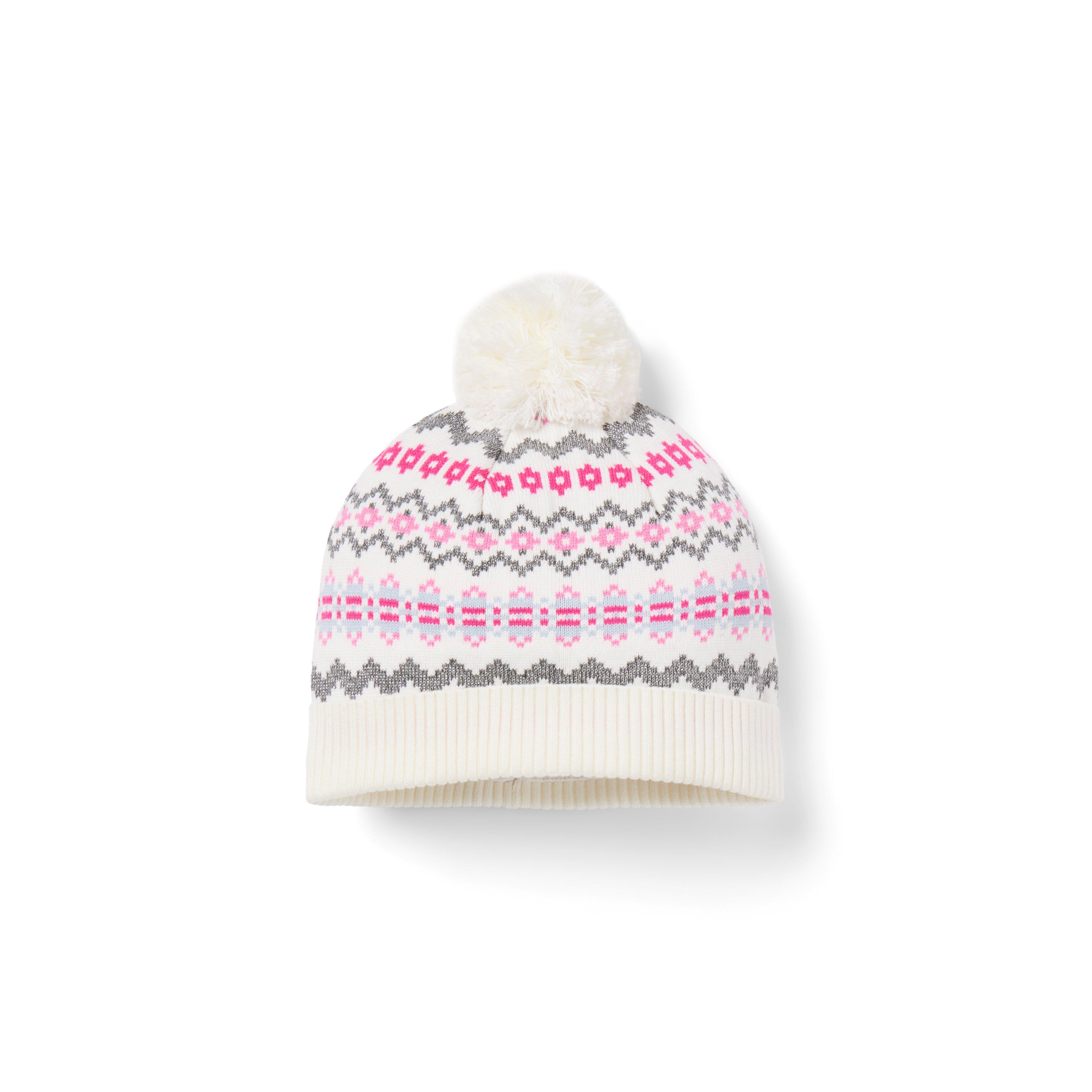 Fair Isle Pom Beanie