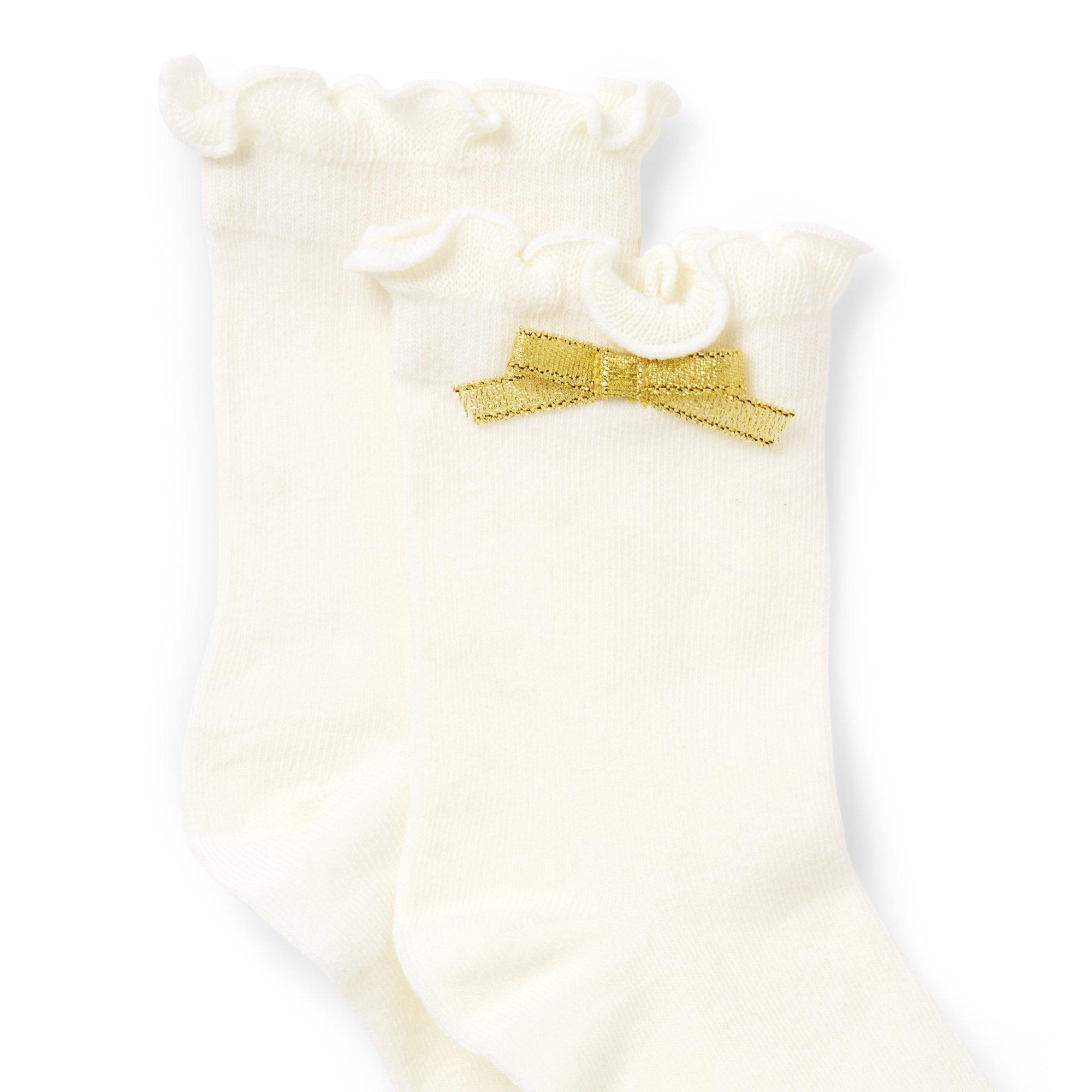 Sparkle Bow Sock image number 1