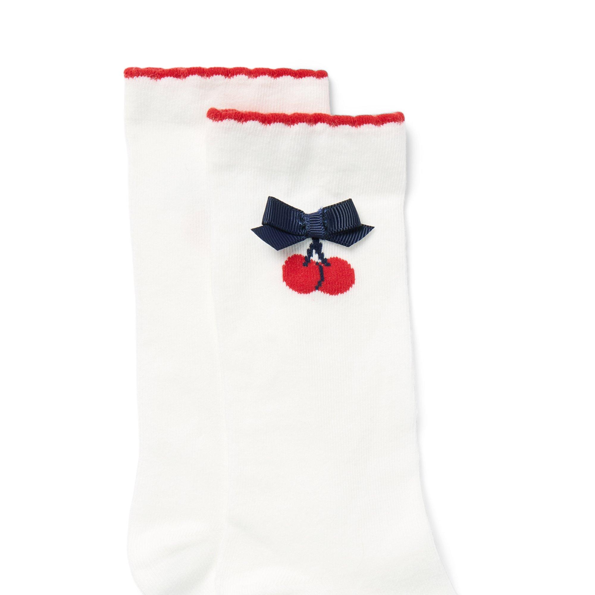Cherry Bow Sock image number 1