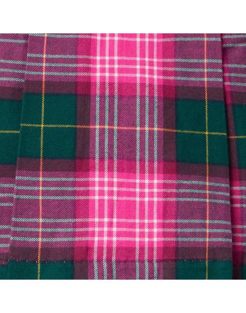 Plaid Pleated Skirt