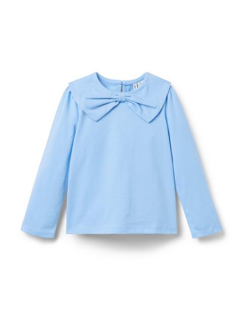 Bow Collared Top