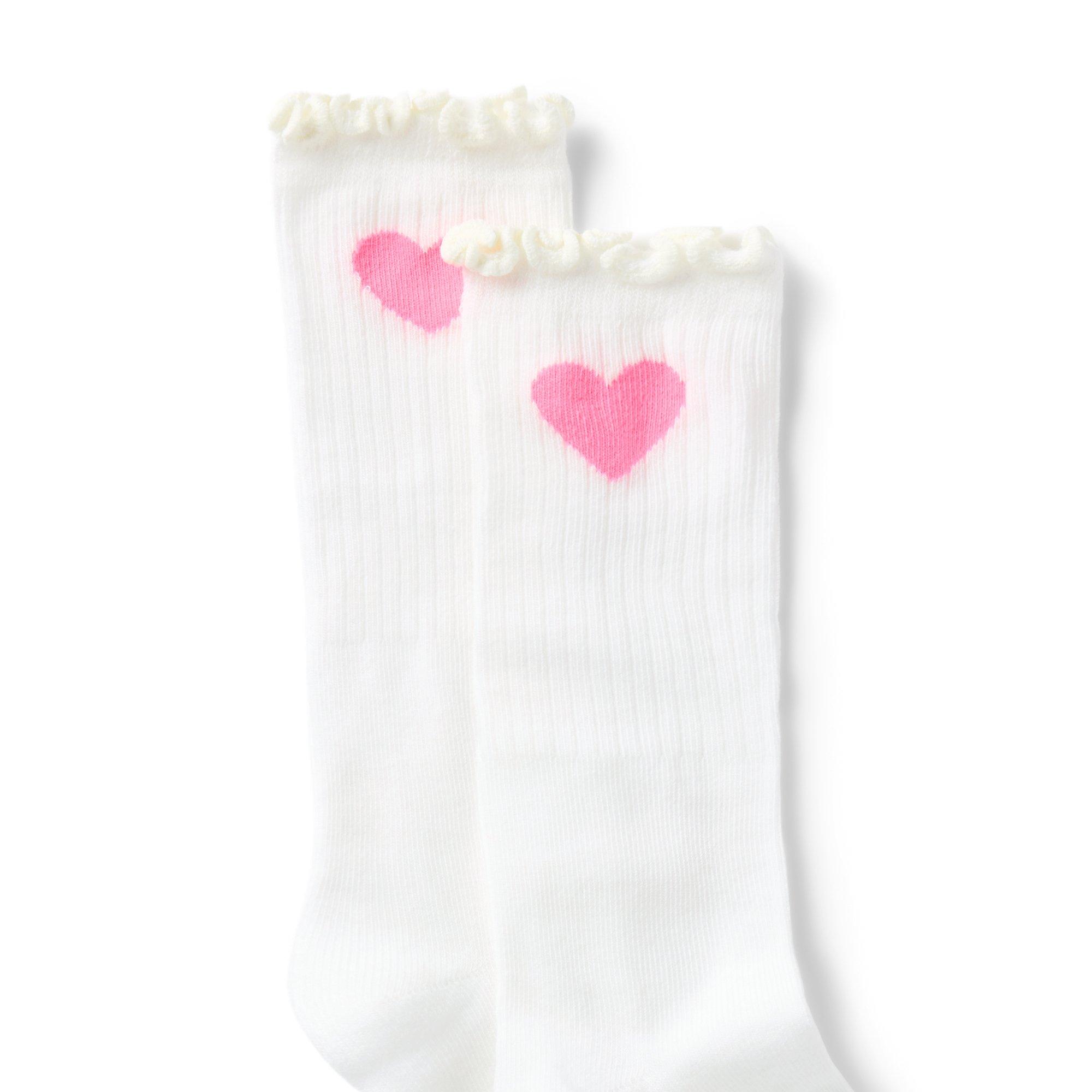 Heart Ruffle Sock image number 1