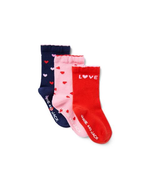 Valentine Sock 3-Pack - Multi