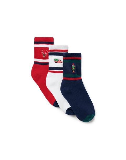 Holiday Icon Crew Sock 3-Pack
