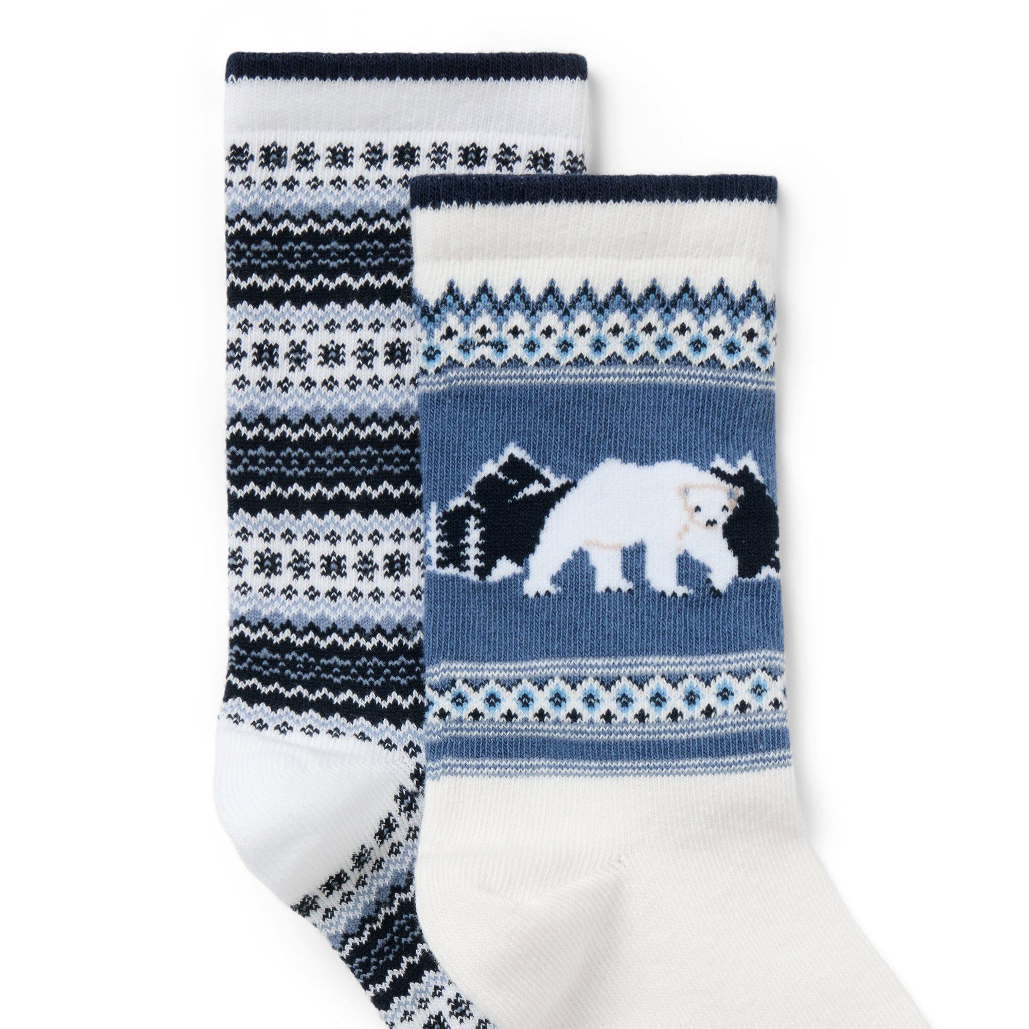 Fair Isle Crew Sock 2-Pack image number 1