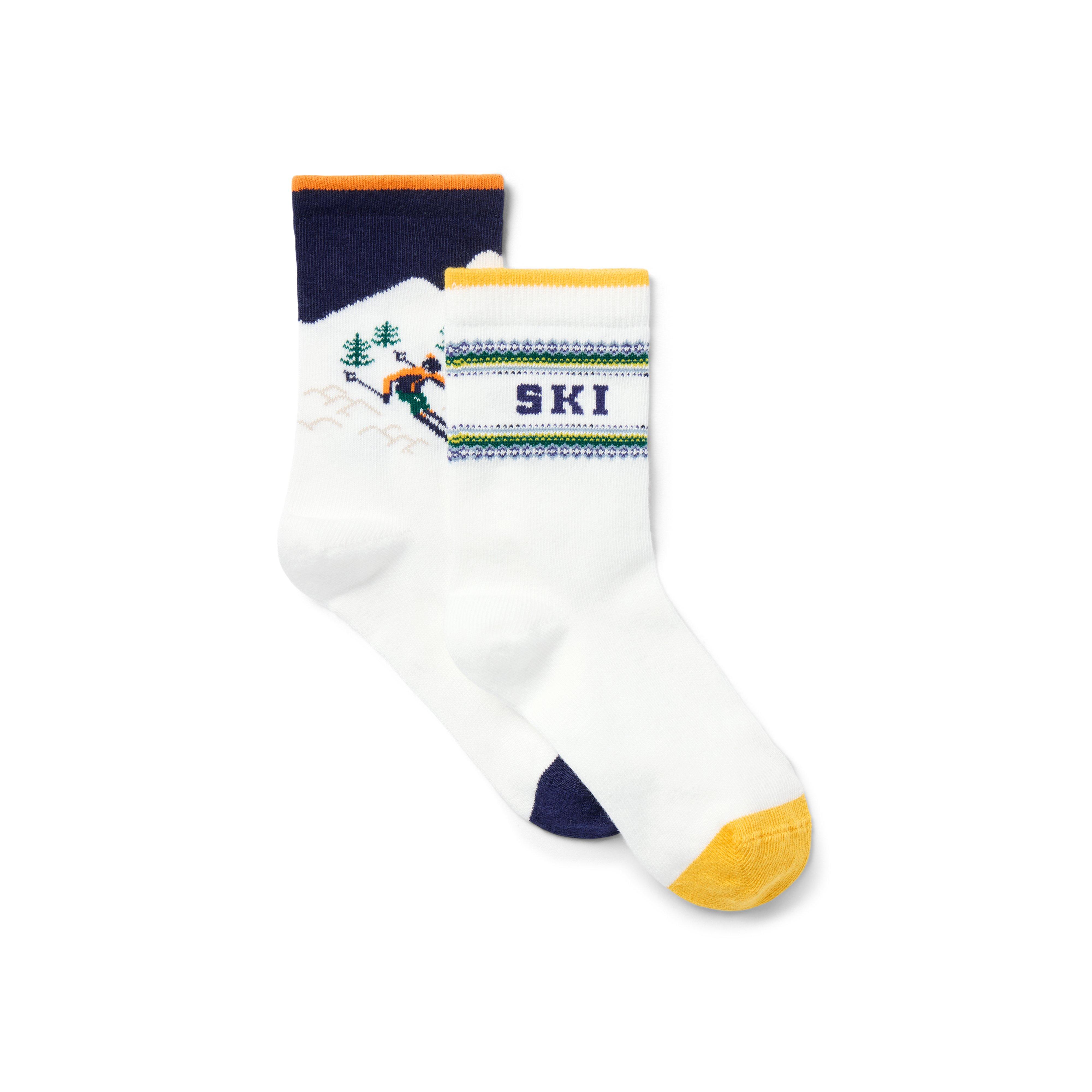 Ski Crew Sock 2-Pack