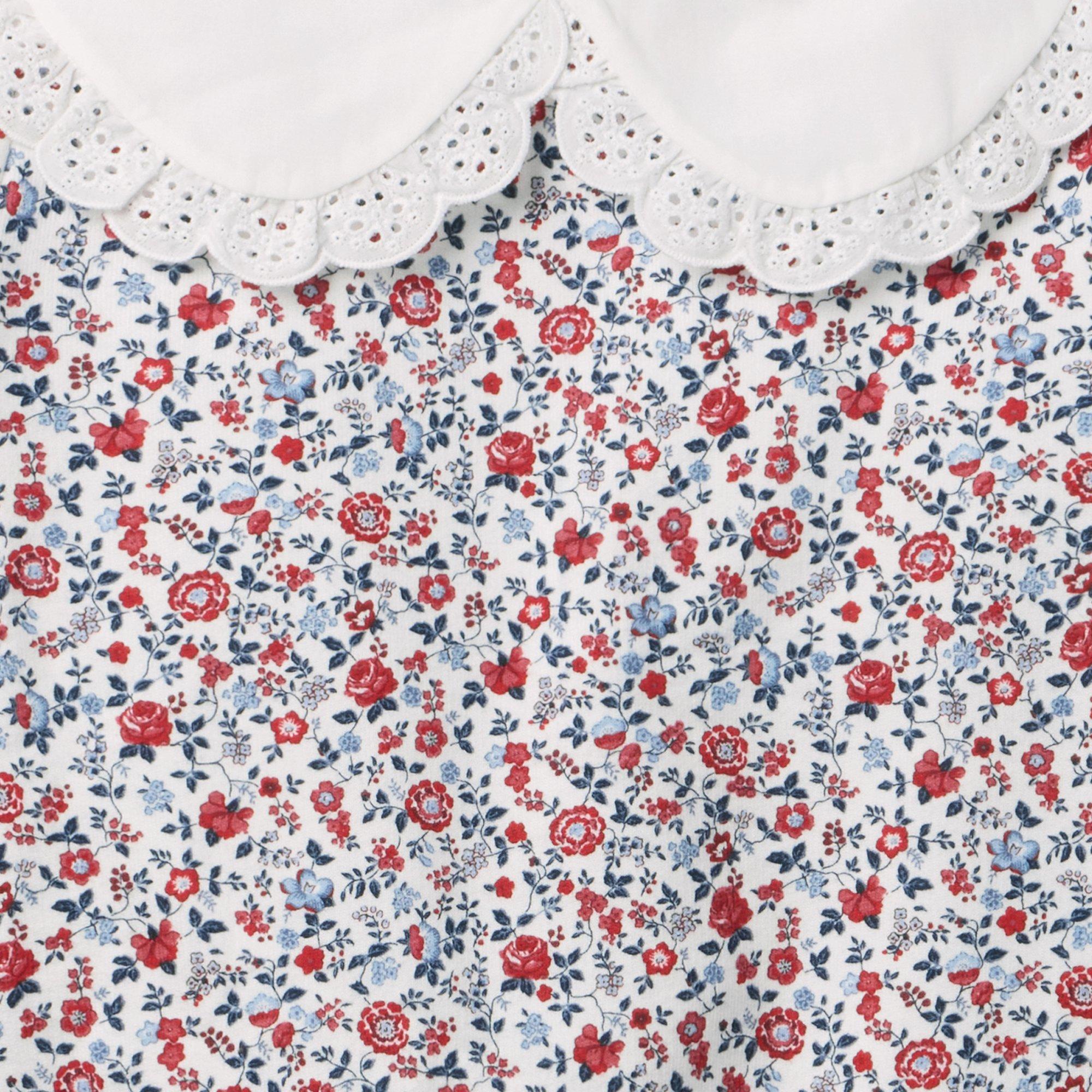 Ditsy Floral Collared Sweatshirt image number 1