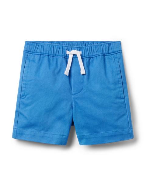 Twill Pull-On Short