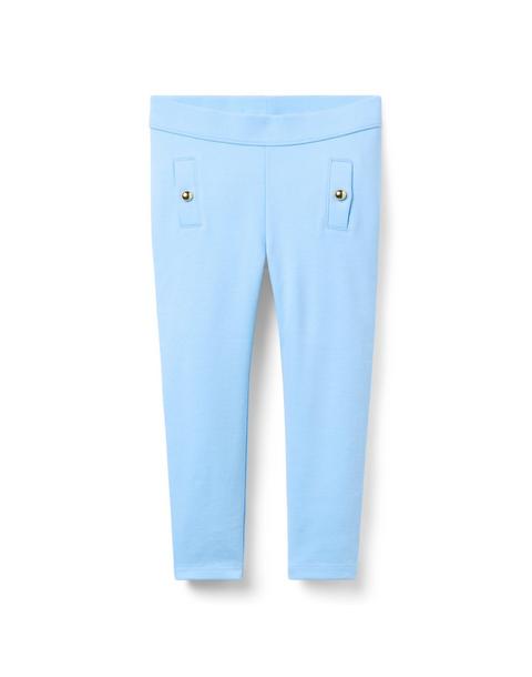 Button Ponte Pant