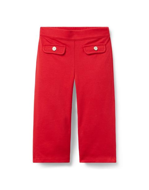 Wide Leg Ponte Pant