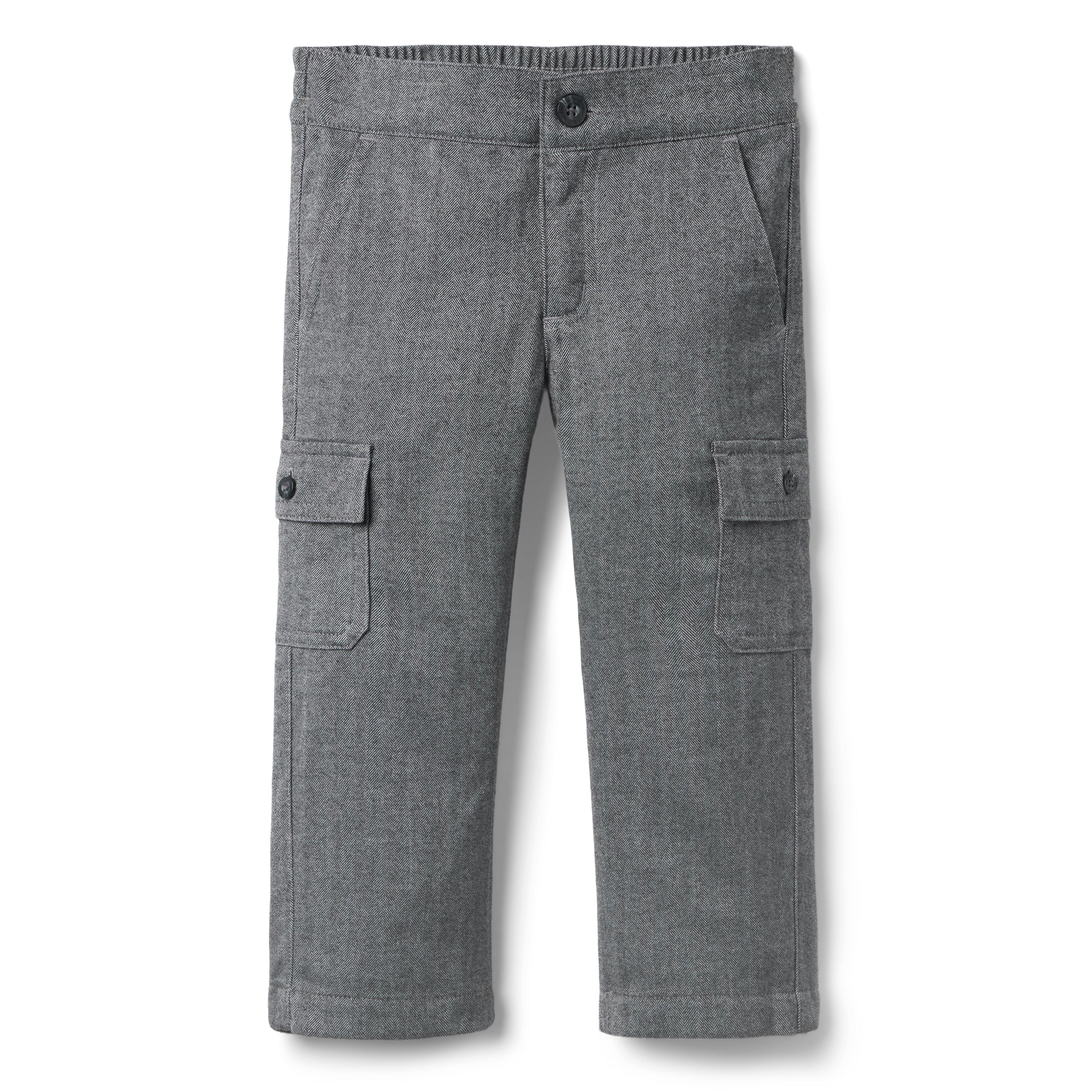 The Herringbone Cargo Pant