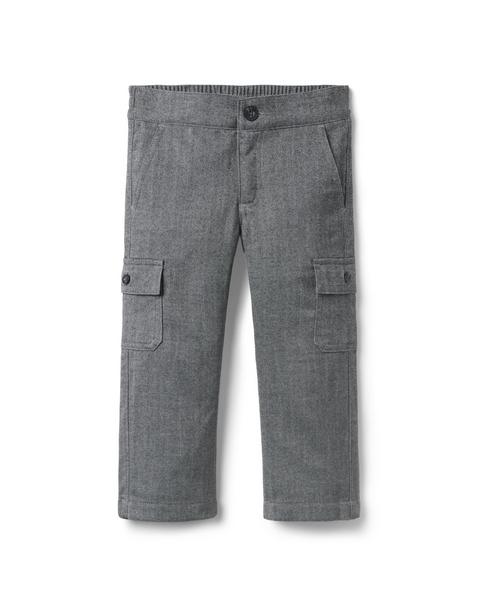 The Herringbone Cargo Pant