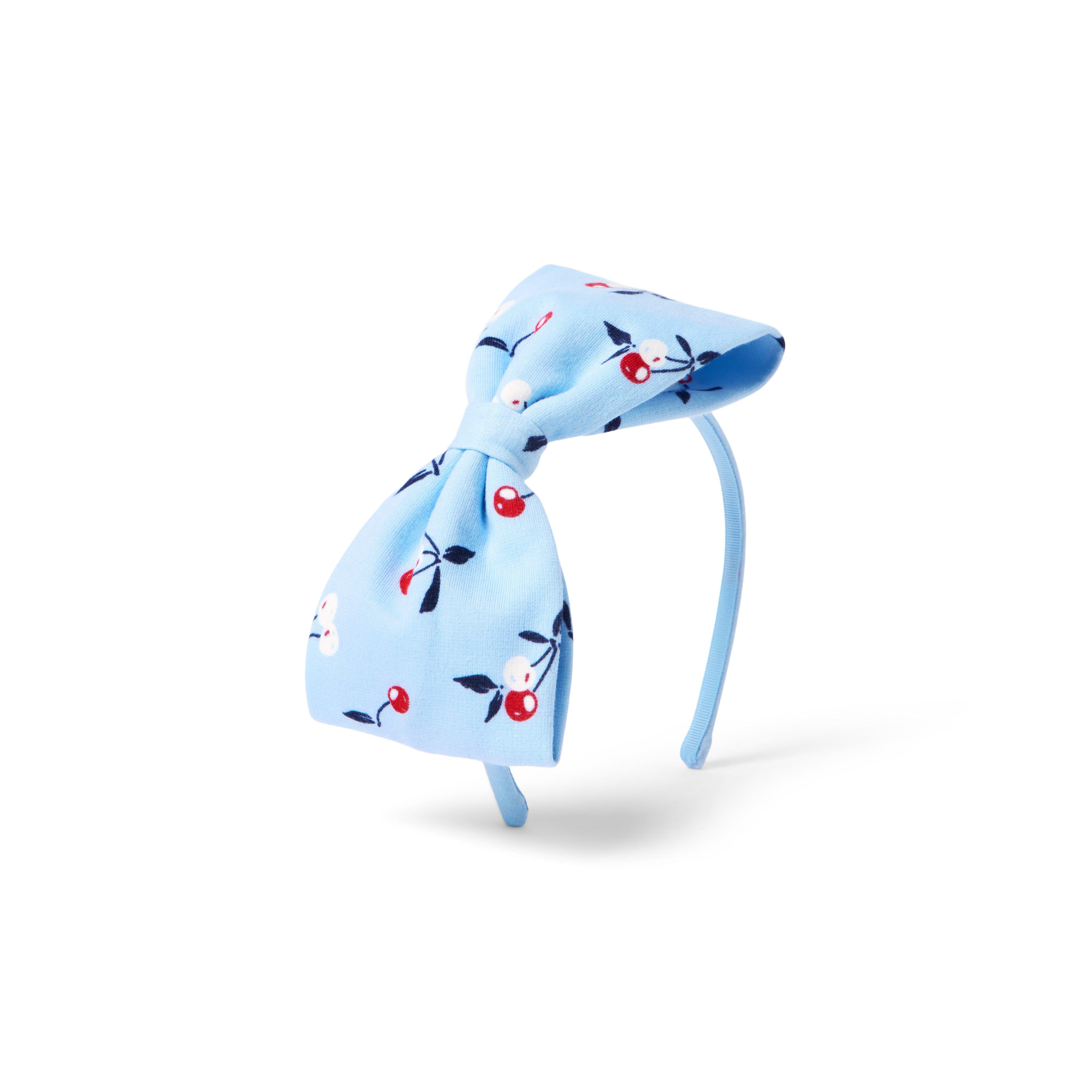 Cherry Bow Headband