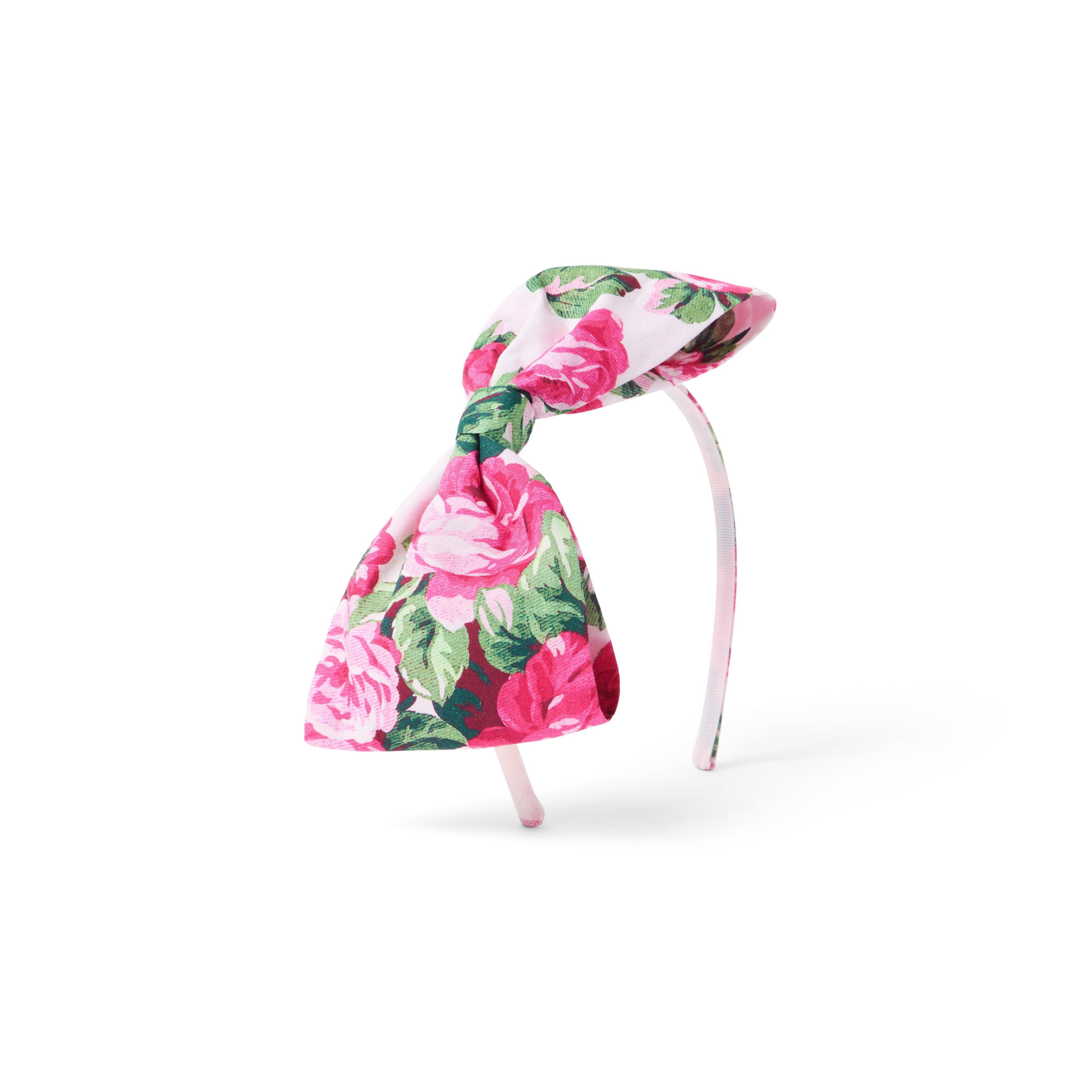 Floral Bow Headband