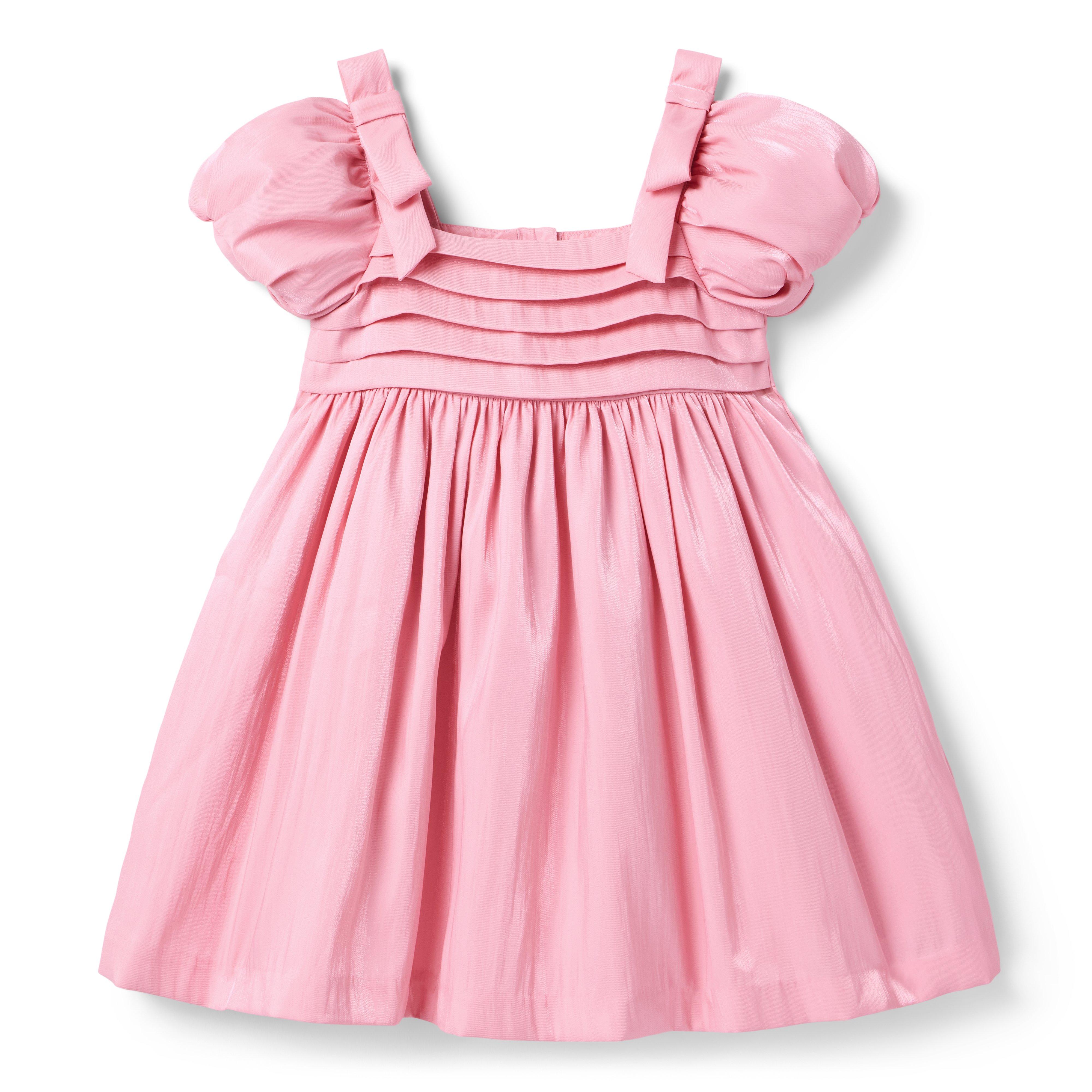 The Shimmer Puff Sleeve Dress