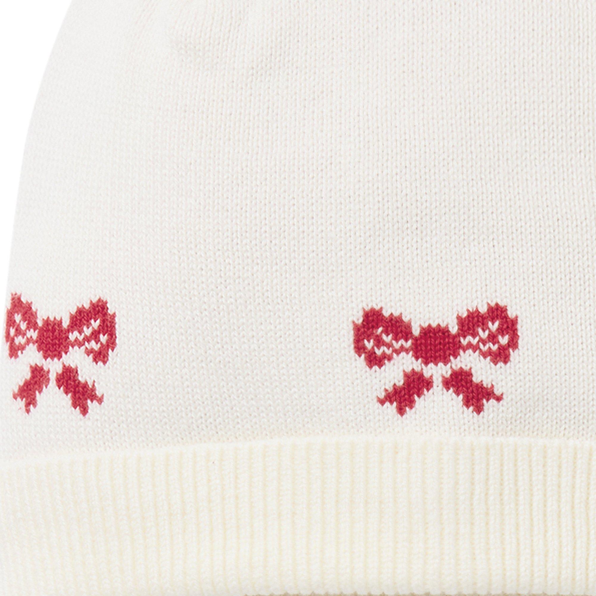 Baby Bow Pom Beanie image number 1