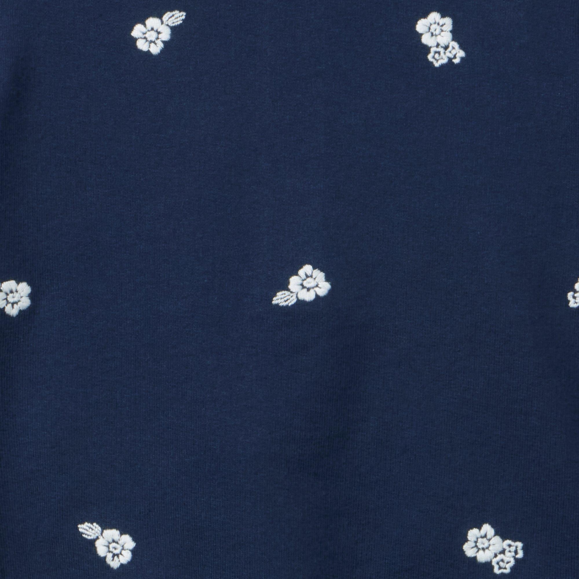 Embroidered Flower Sweatshirt image number 1