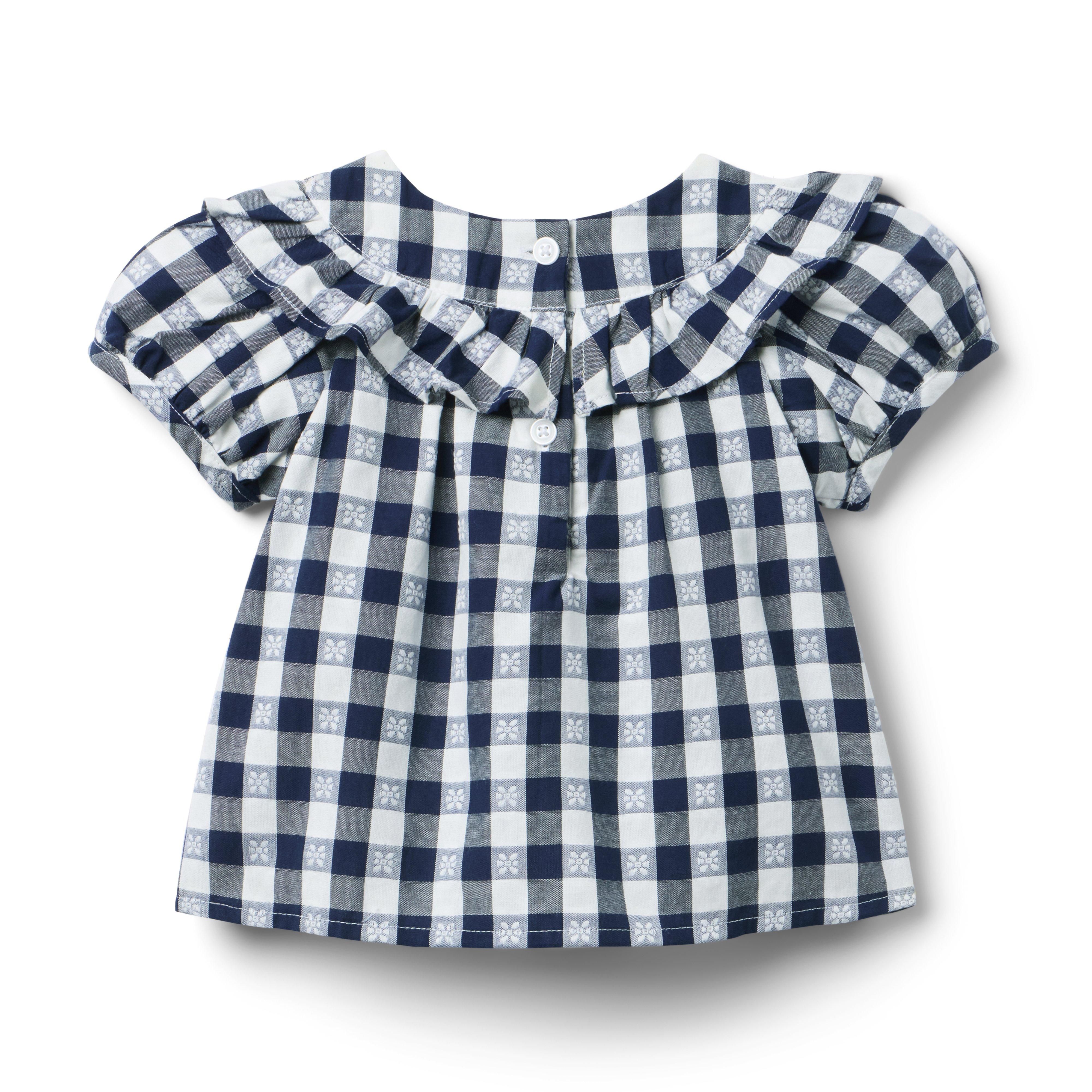 Gingham Ruffle Top image number 2