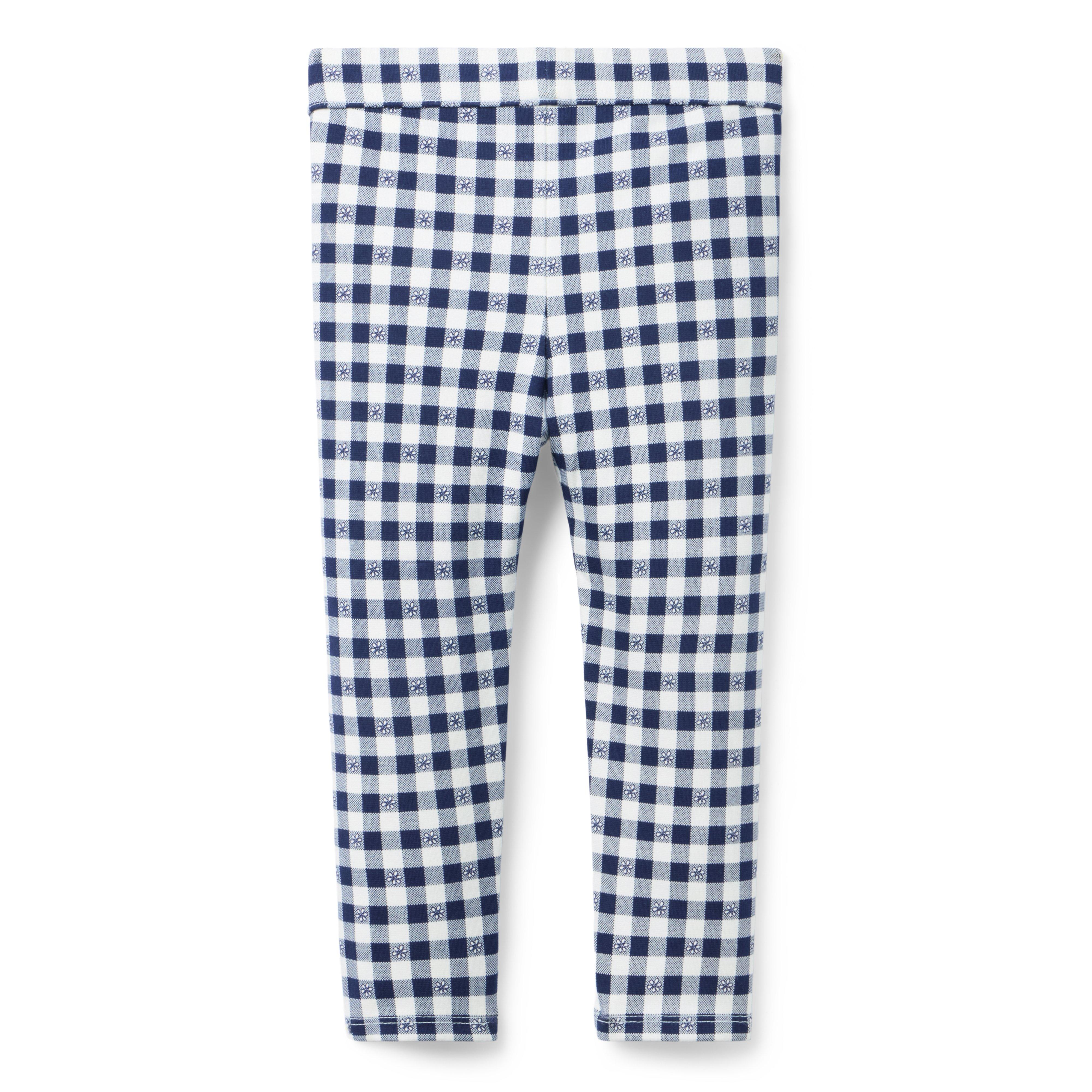 Gingham Button Ponte Pant image number 2