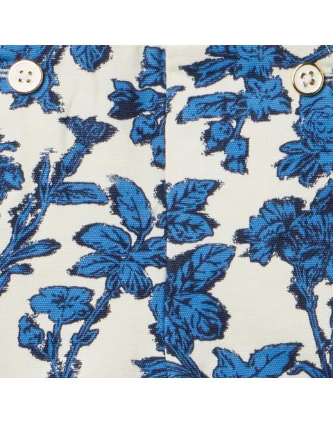 Floral Canvas Short