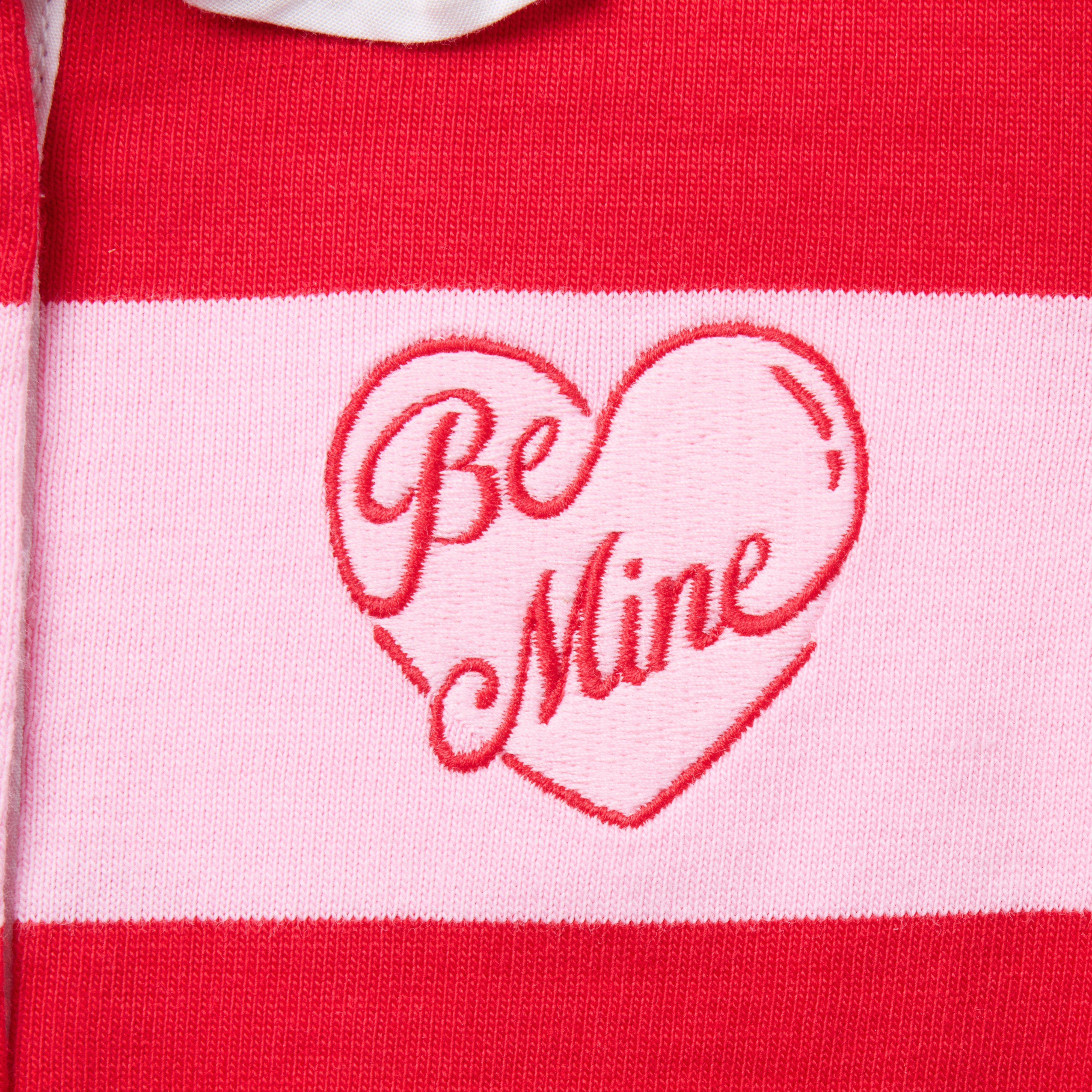 Striped Valentine Rugby Top image number 1