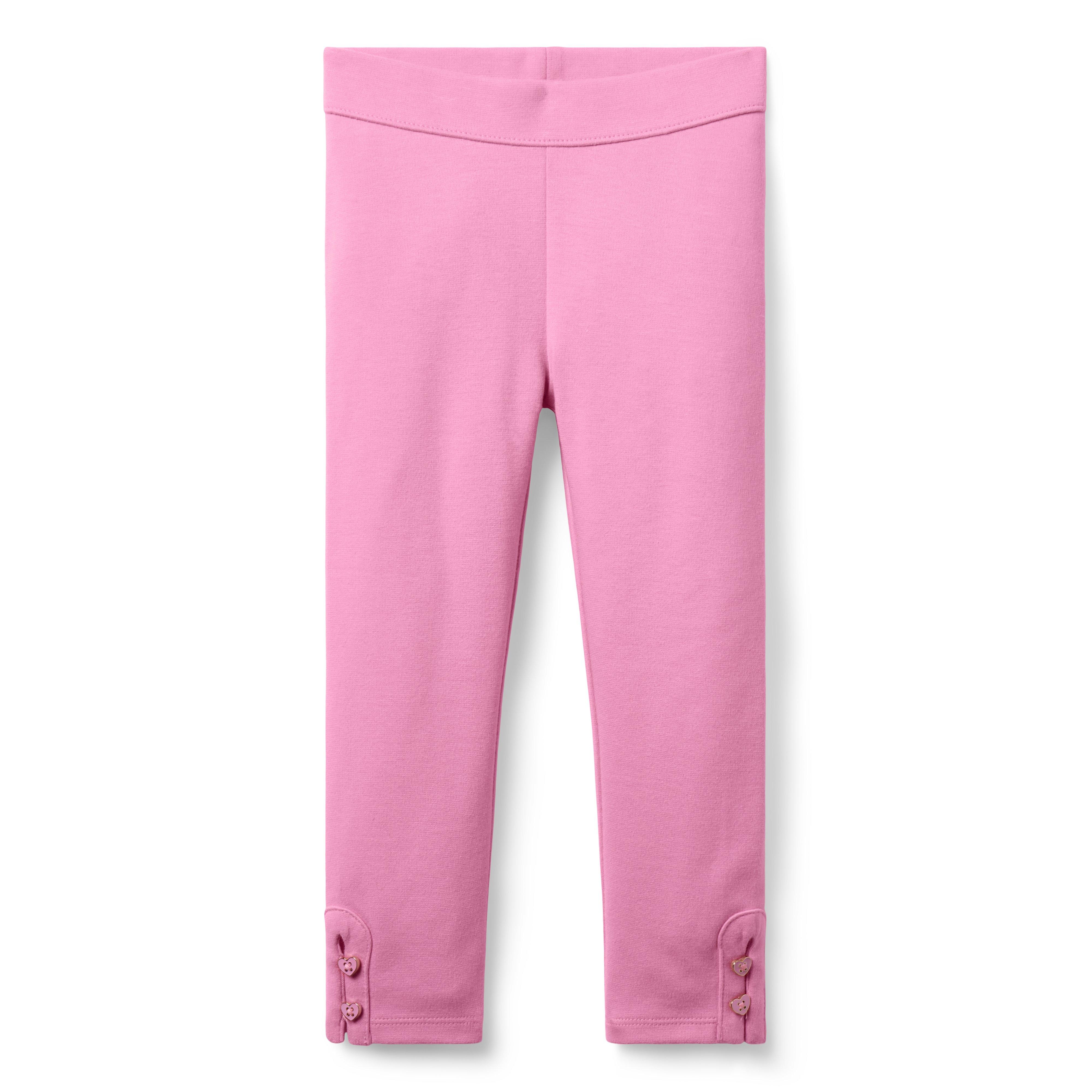 Heart Button Cuff Ponte Pant