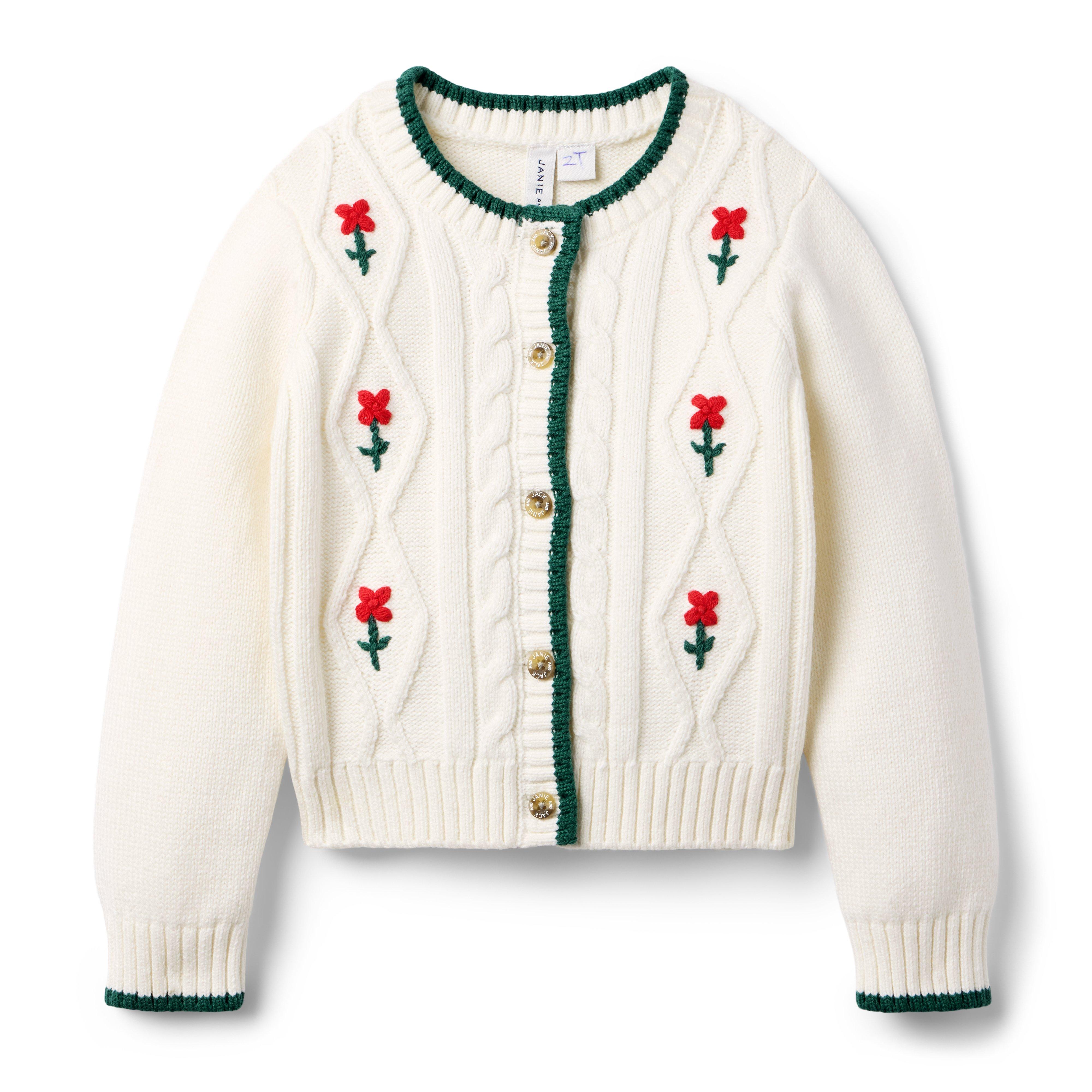 The Embroidered Floral Cardigan
